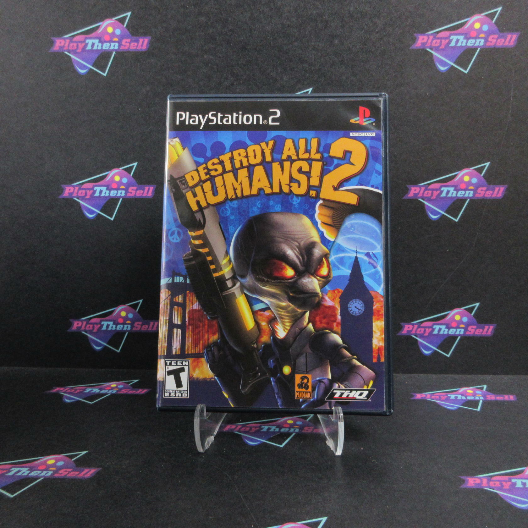 Destroy All Humans 2 PS2 PlayStation 2 Complete - Excellent