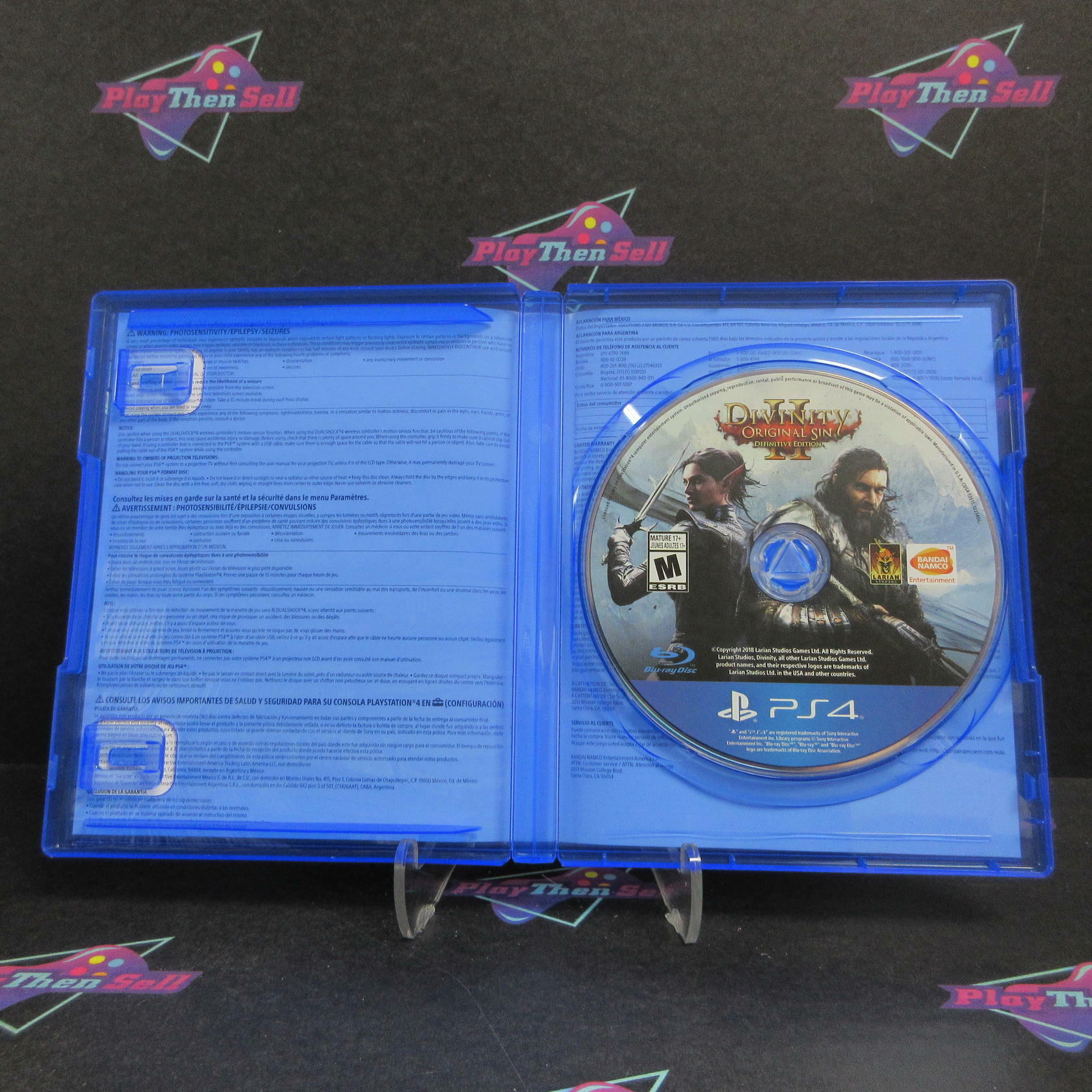 Divinity Original Sin 2 Definitive Edition PS4 PlayStation 4 CIB - Excellent