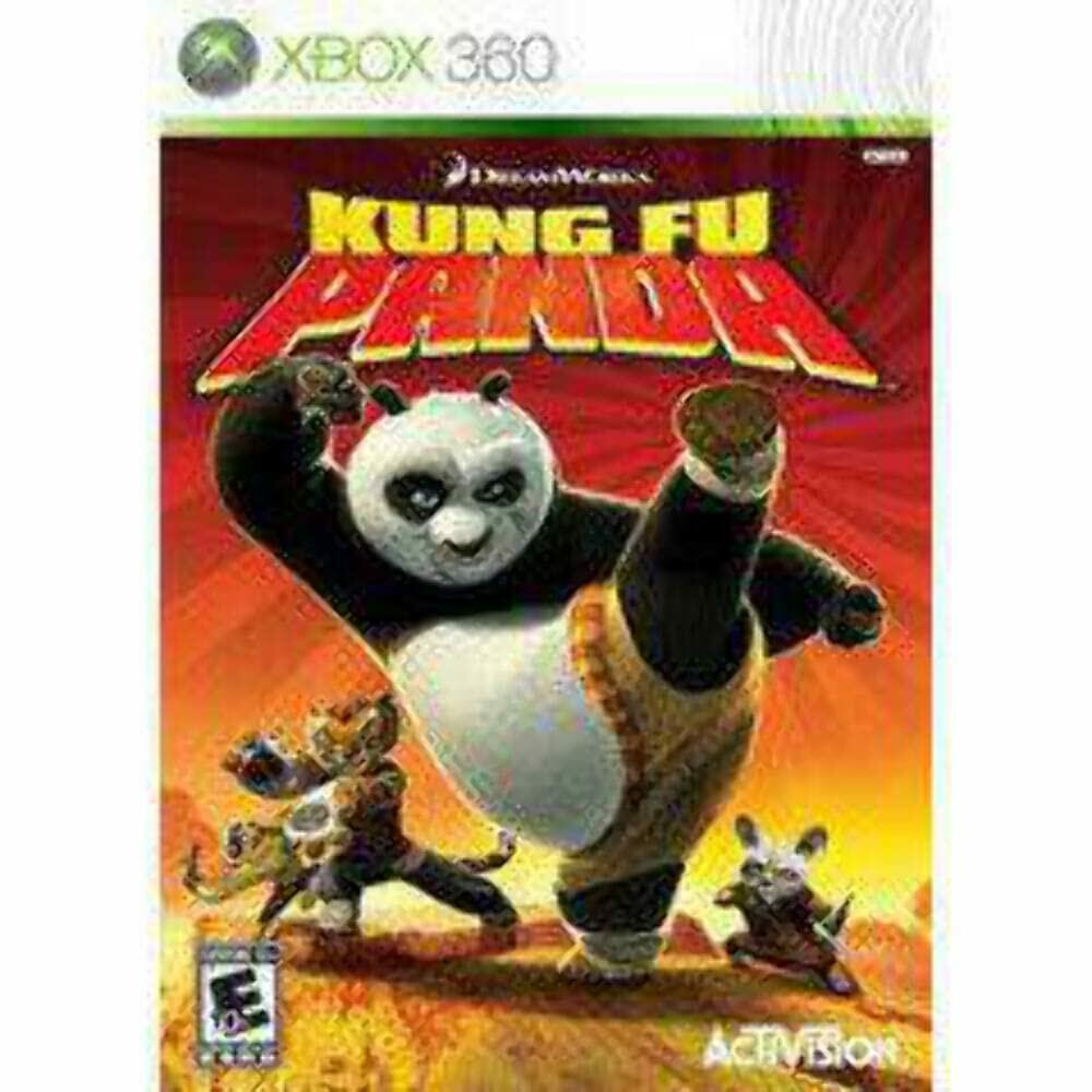 Kung Fu Panda Xbox 360 + Movie Ticket Complete - Excellent