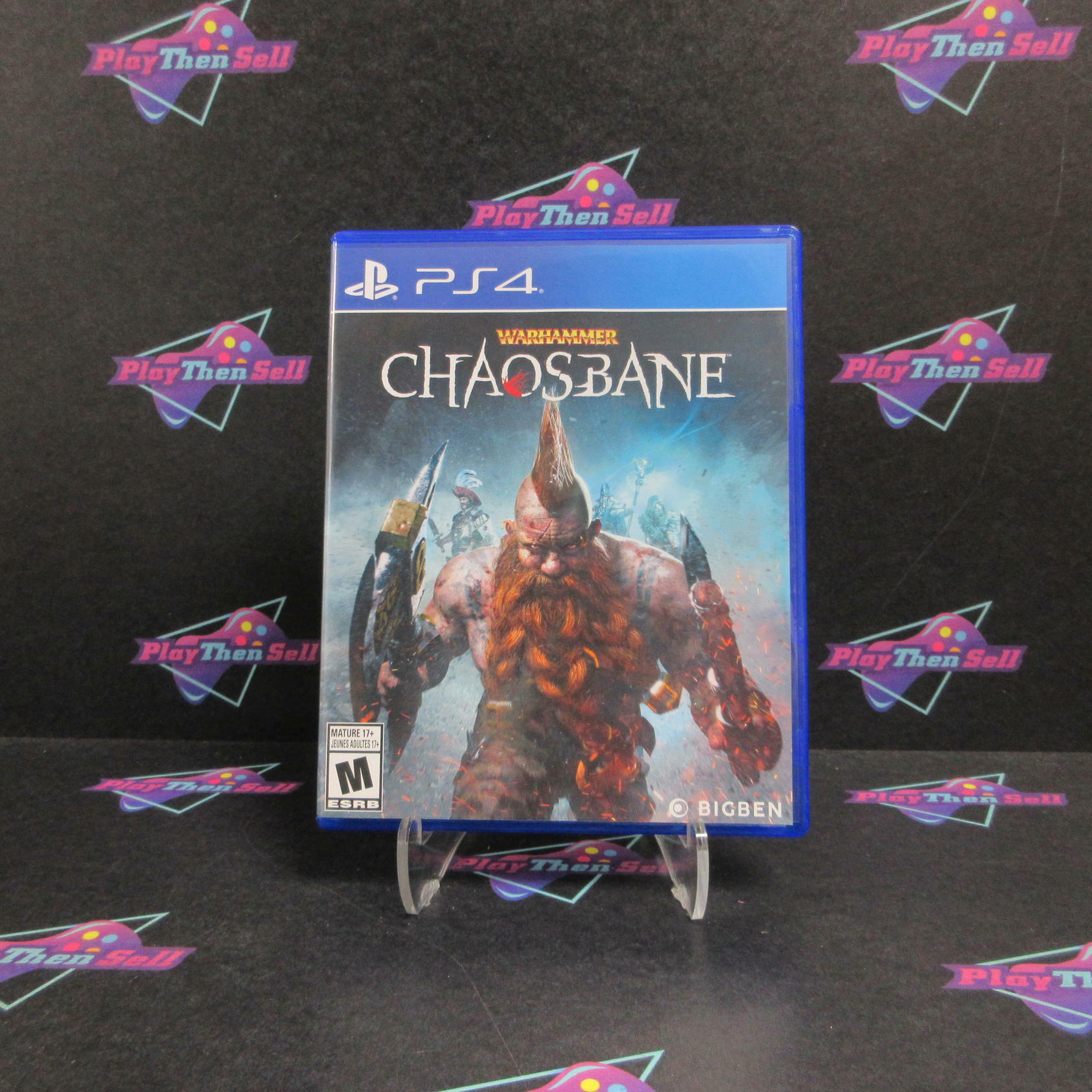 Warhammer Chaosbane PS4 PlayStation 4 Complete - Excellent