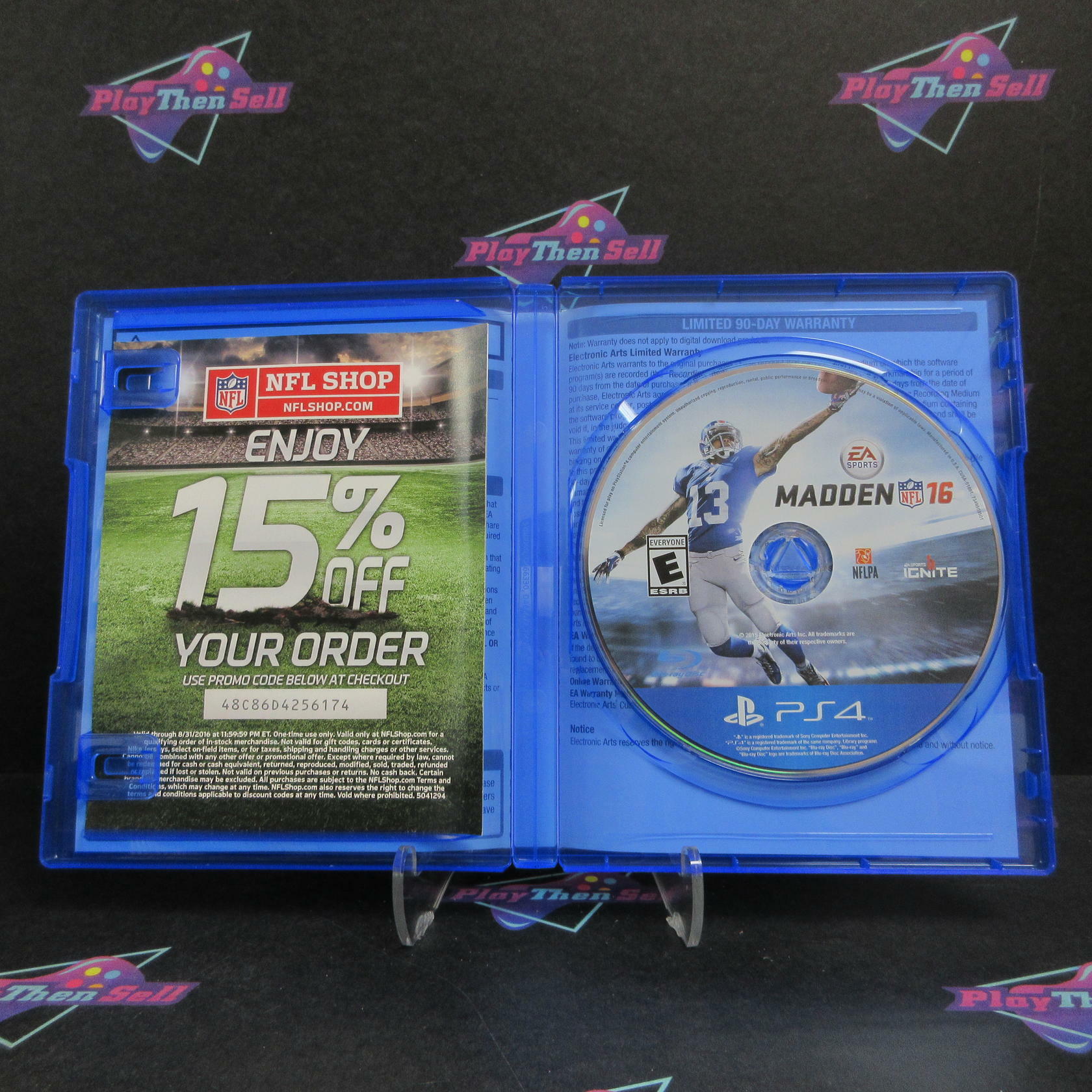 Madden NFL 16 Deluxe Edition PS4 PlayStation 4 Complete - Excellent