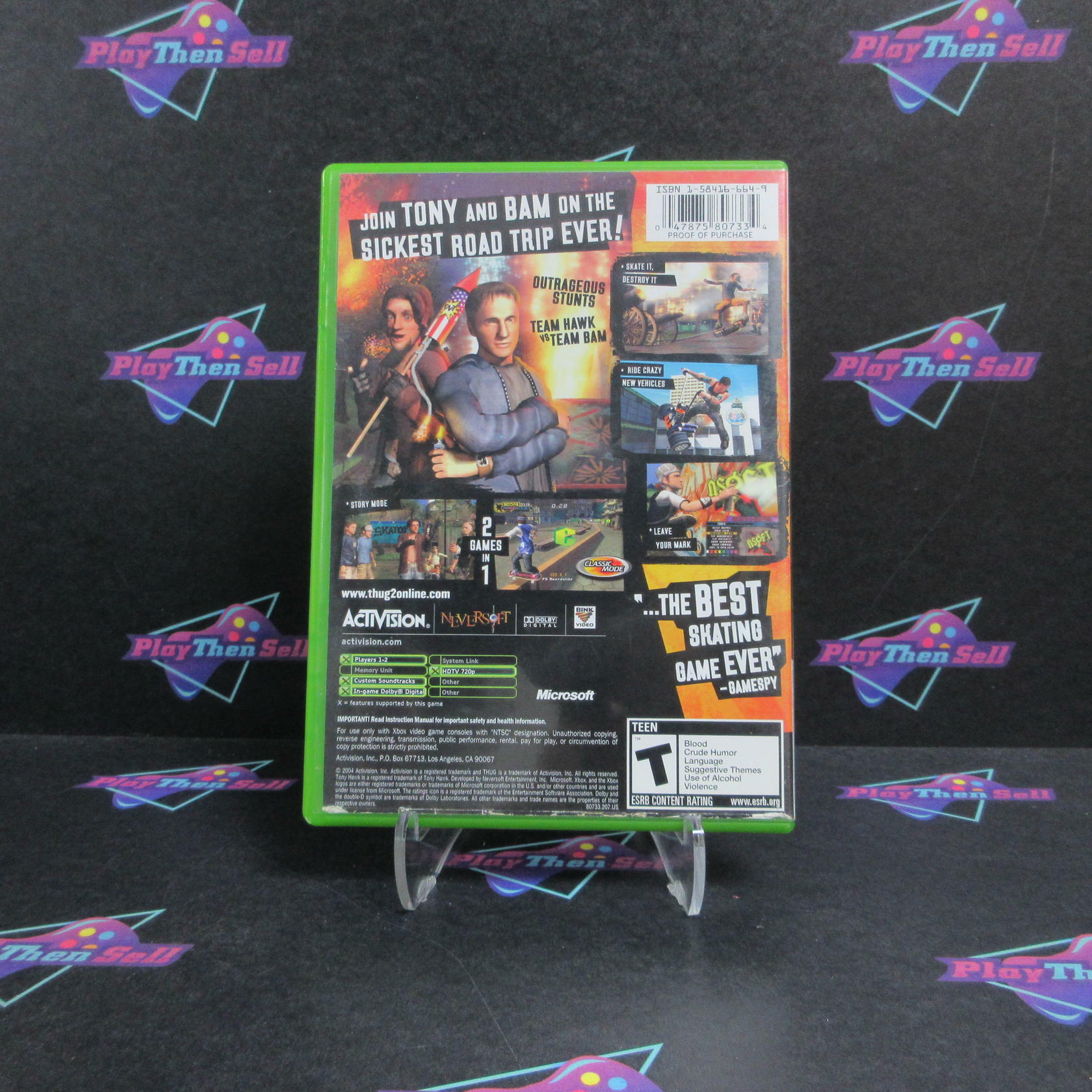 Tony Hawk's Underground 2 Xbox PH AD/NM - Very Good