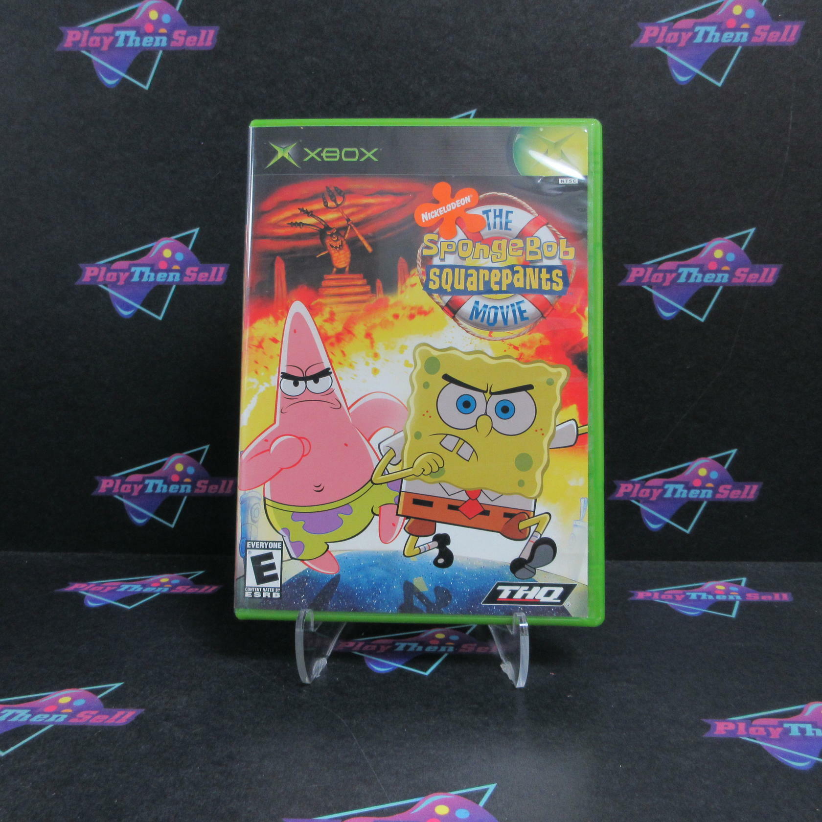 Spongebob Squarepants The Movie Xbox AD Complete CIB - Very Good