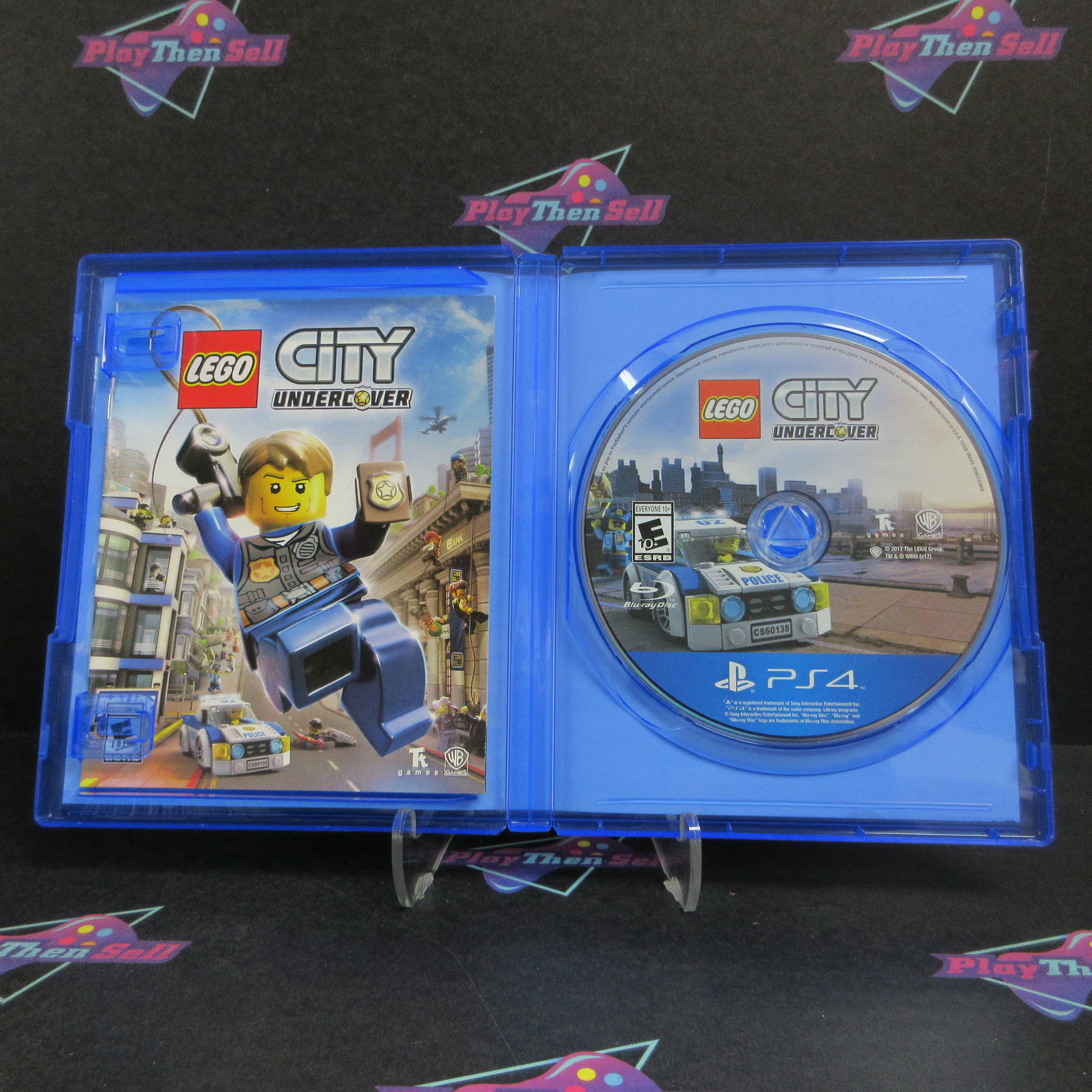 LEGO City Undercover PS4 PlayStation 4 AD Complete CIB - Very Good