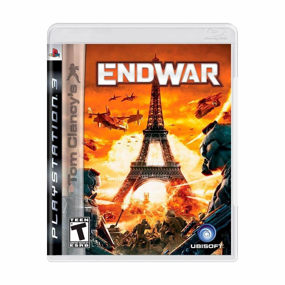 Tom Clancy's EndWar PS3 PlayStation 3 + Guide Complete - Excellent