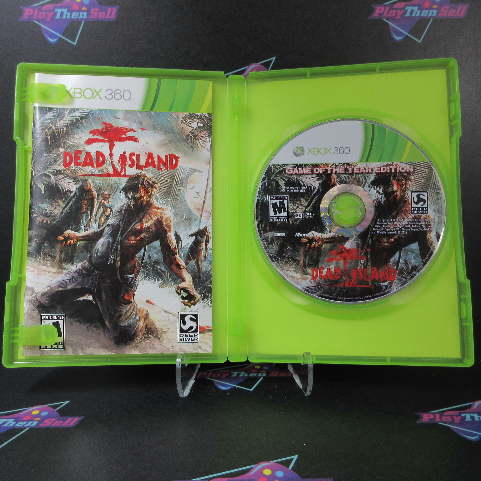 Dead Island GOTY PH Xbox 360 Black label Disc AD Complete - Very Good