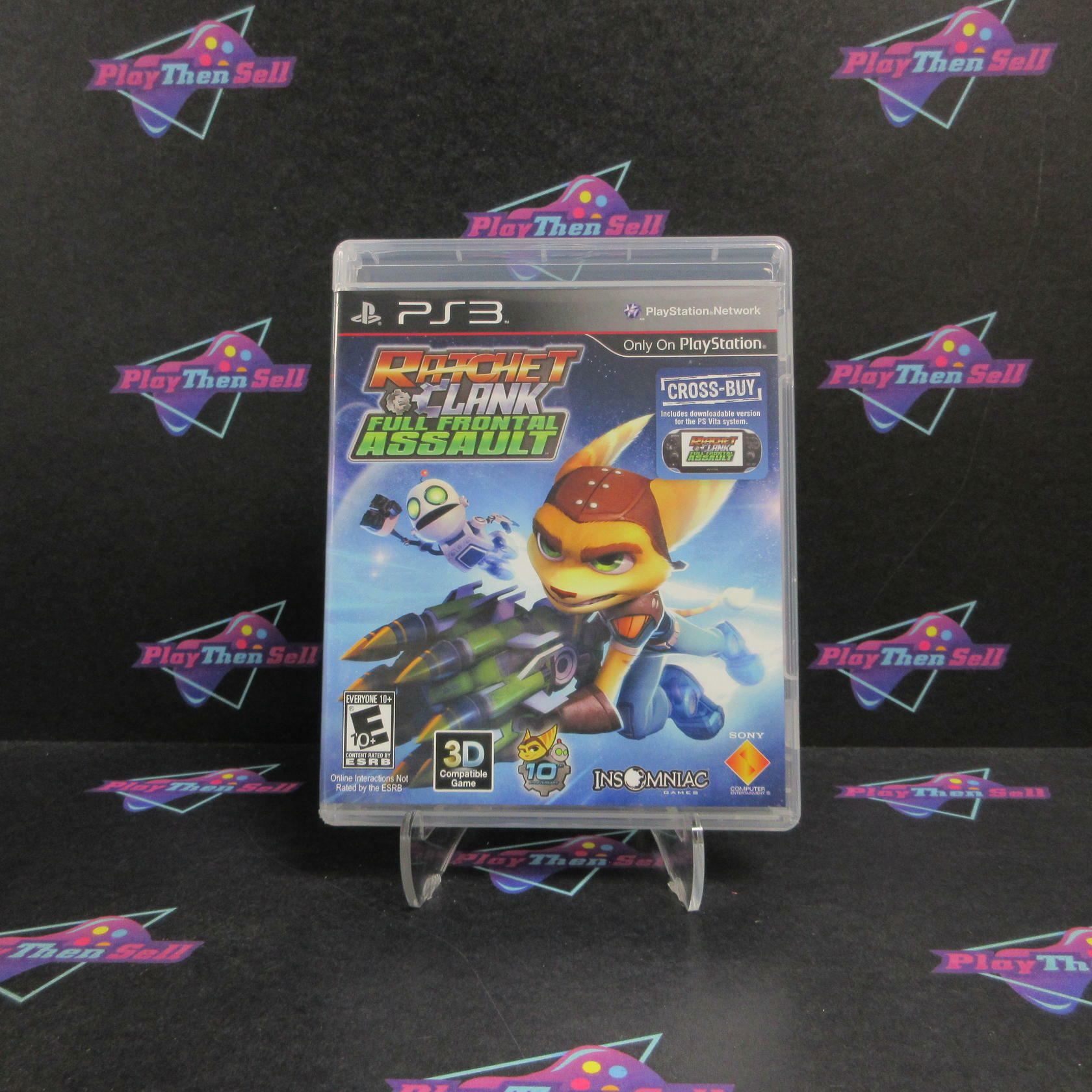 Ratchet & Clank Full Frontal Assault PS3 PlayStation 3 Complete - Excellent