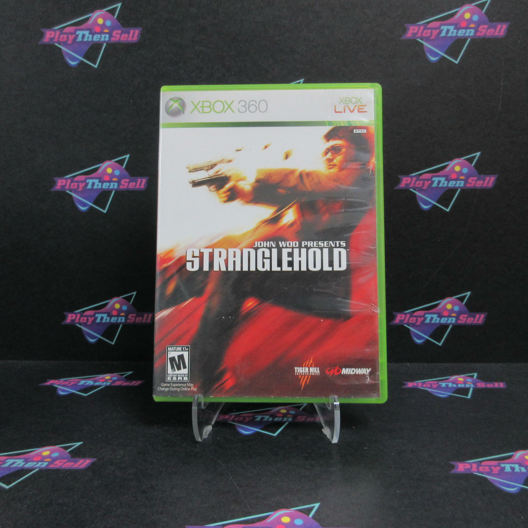 Stranglehold Xbox 360 AD/MD Complete CIB - Very Good