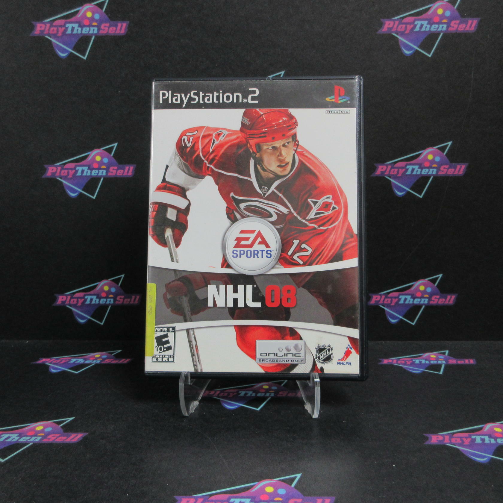 NHL 08 PS2 PlayStation 2 AD/NM - Very Good