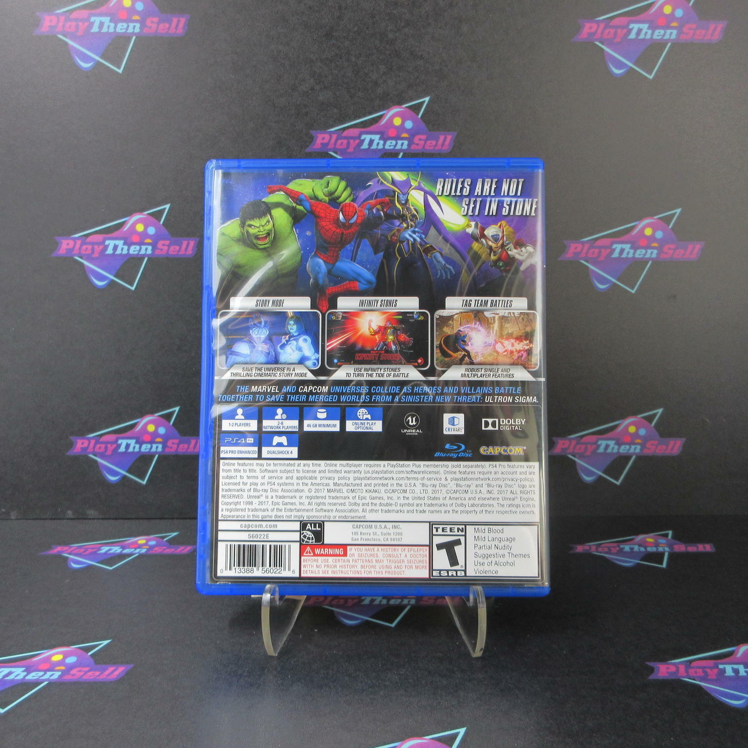 Marvel vs. Capcom Infinite PS4 PlayStation 4 Complete - Refurbished