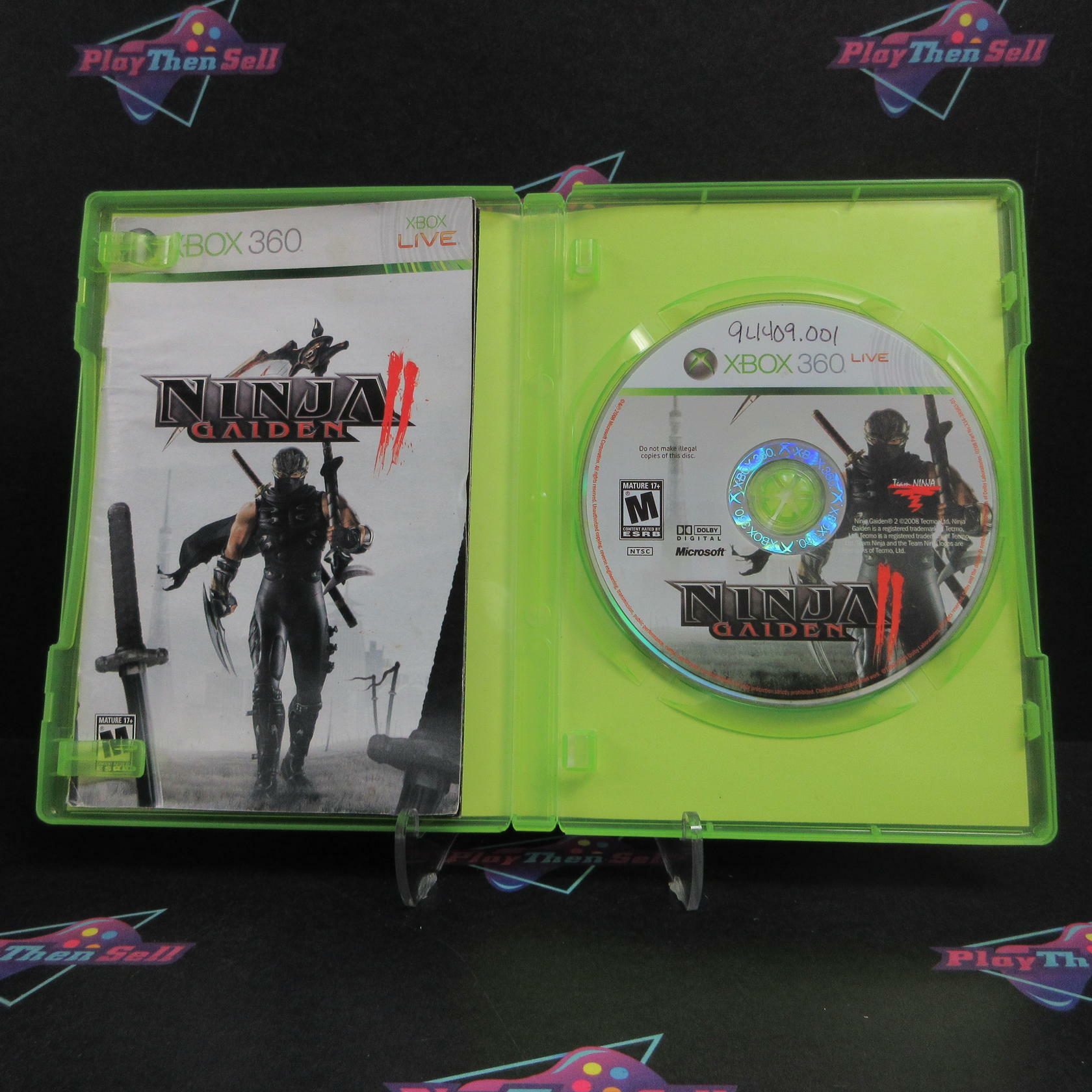 Ninja Gaiden II Xbox 360 MD/DD Complete CIB - Very Good