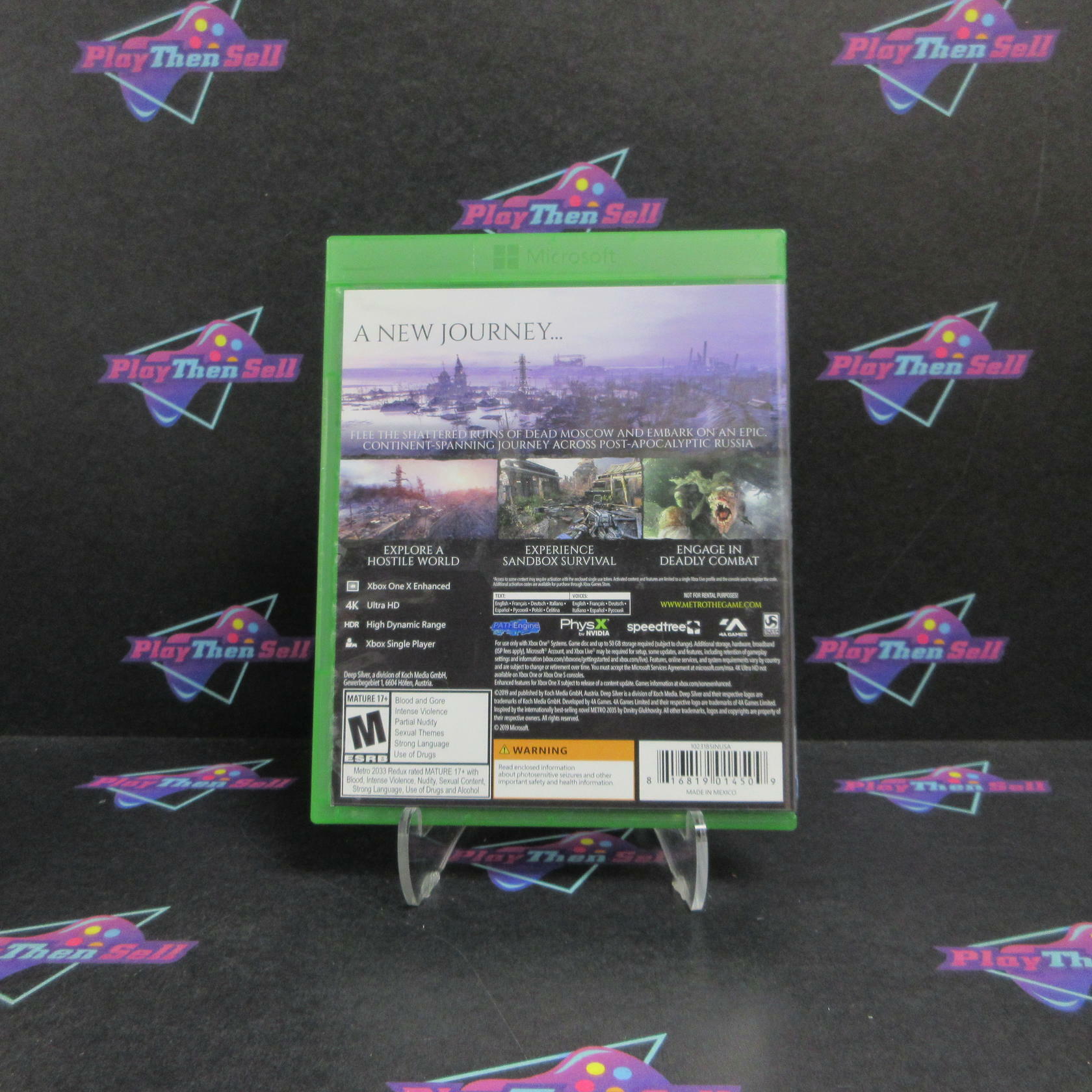 Metro Exodus Xbox One Complete - Refurbished