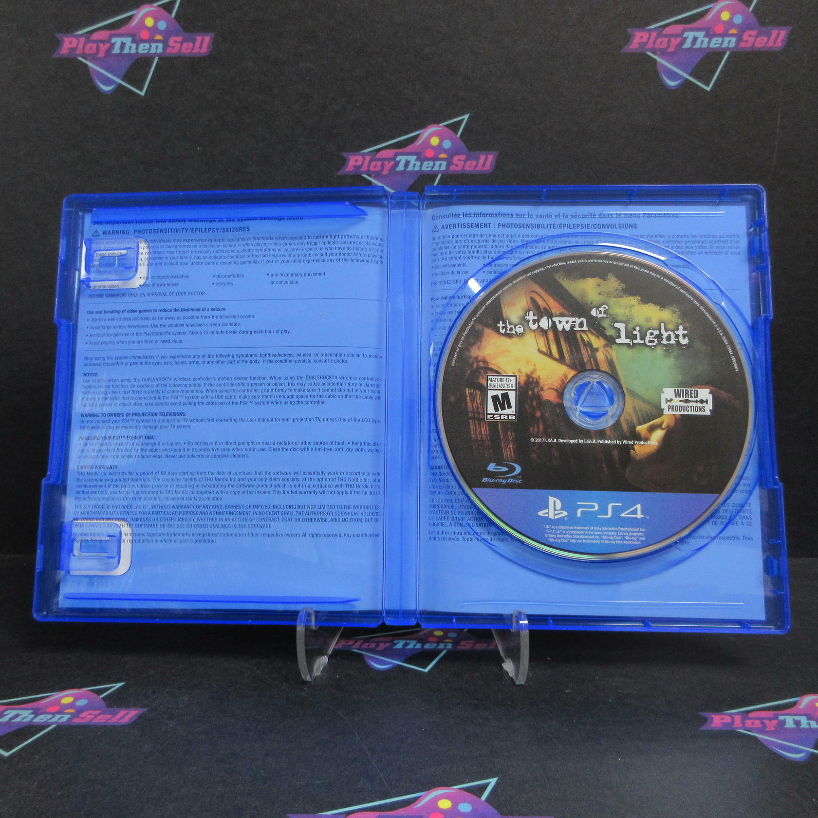 The Town of Light PS4 PlayStation 4 + Photo Cards Complete - Excellent