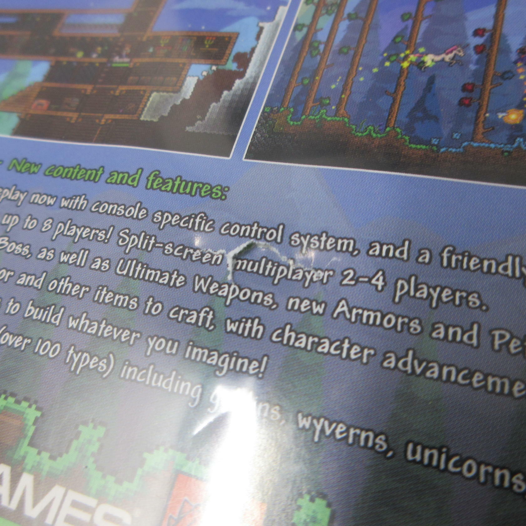 Terraria PH Xbox 360 AD Complete CIB - Very Good