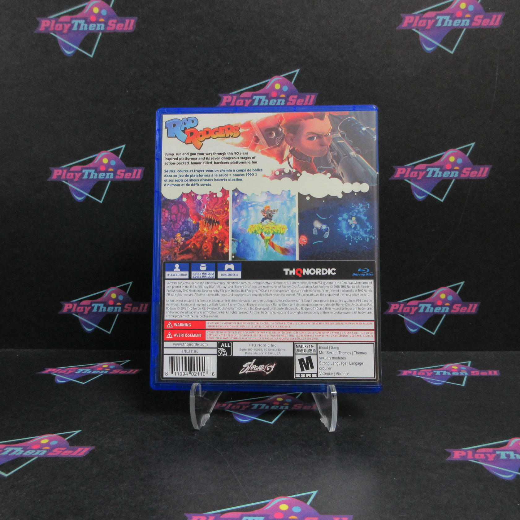 Rad Rodgers PS4 PlayStation 4 Complete - Refurbished