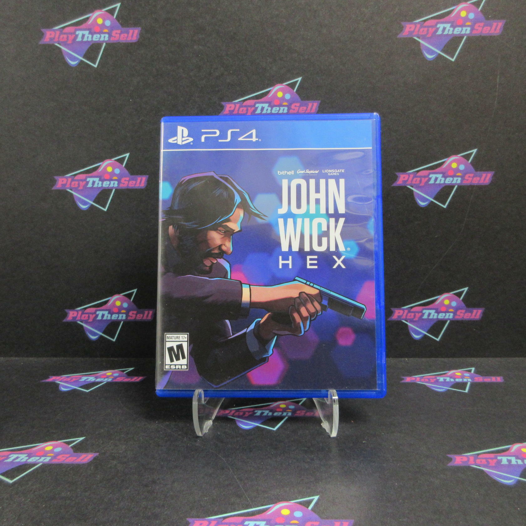 John Wick Hex PS4 PlayStation 4 AD Complete CIB - Very Good
