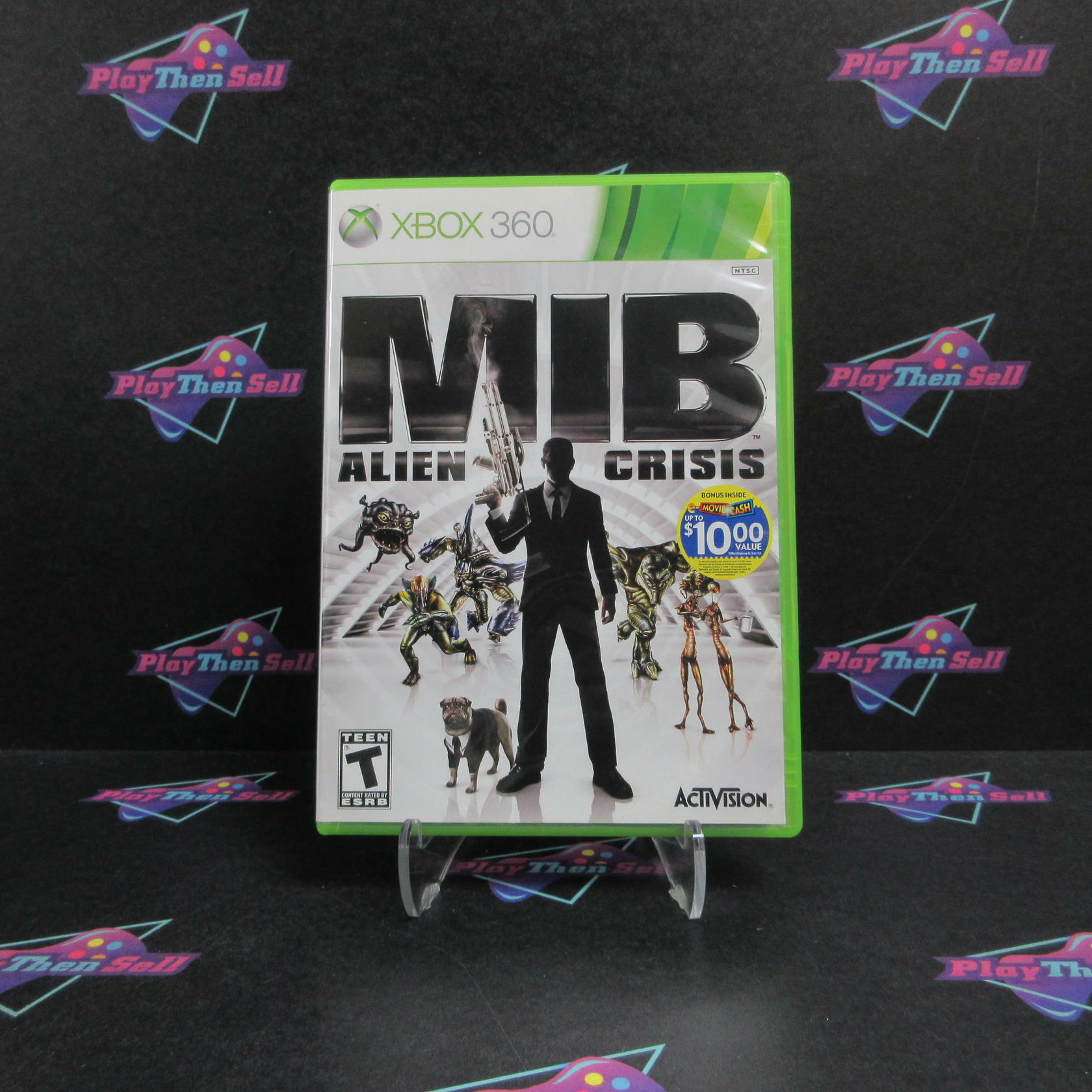 Men in Black Alien Crisis Xbox 360 AD Complete CIB - Very Good