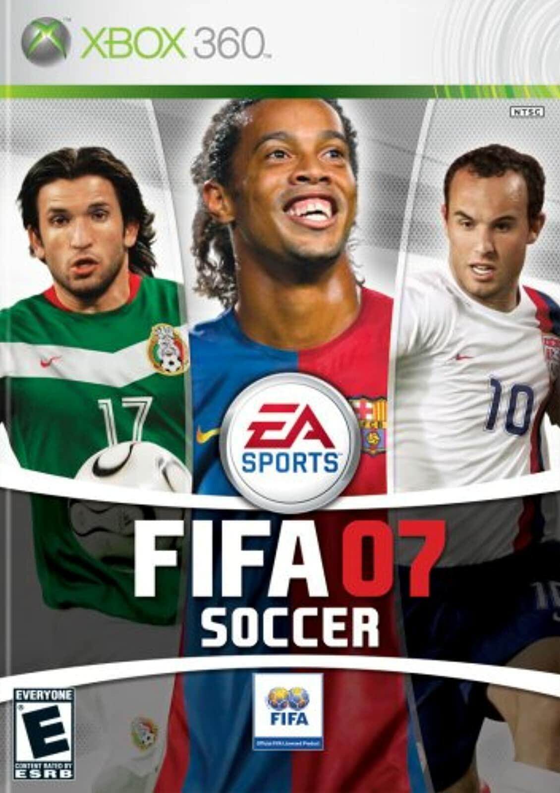 FIFA Soccer 07 Xbox 360 AD Complete CIB - Very Good