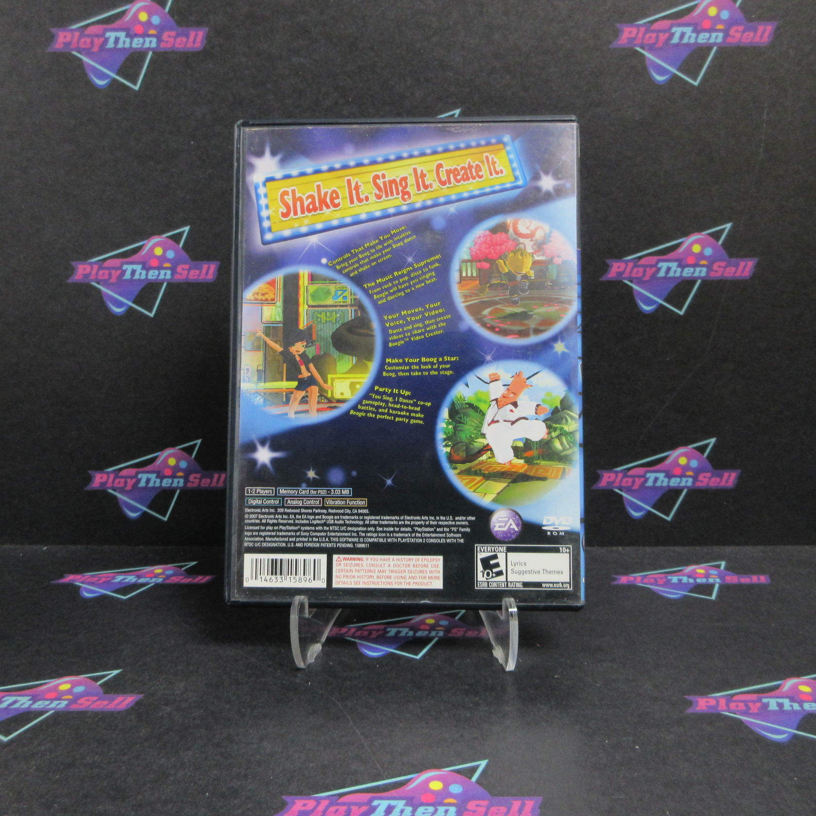 Boogie PS2 PlayStation 2 AD Complete CIB - Very Good