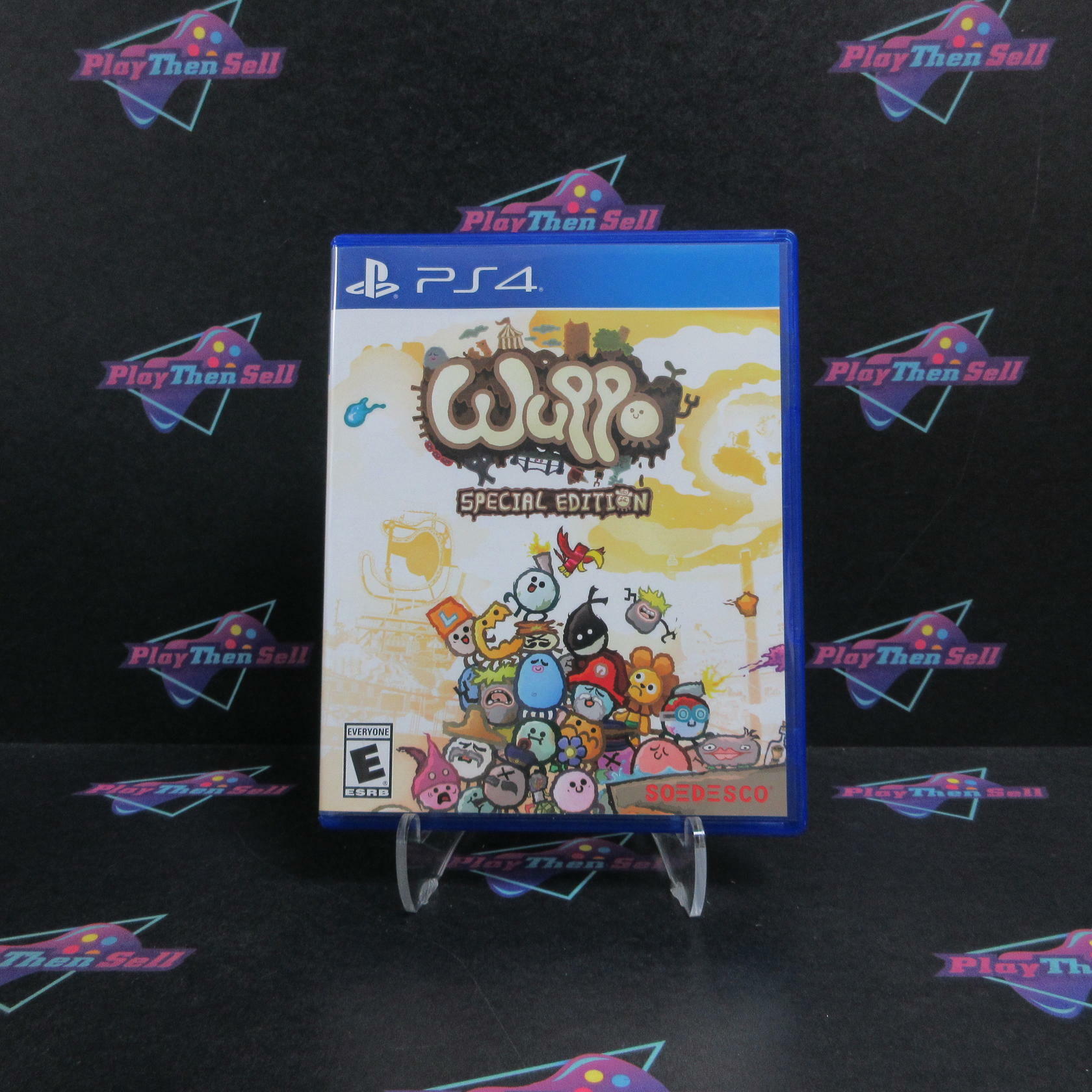 Wuppo Special Edition PS4 PlayStation 4 + Sound Track Complete - Refurbished