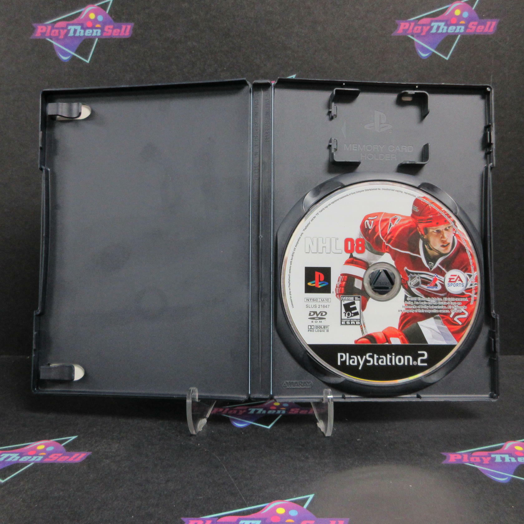 NHL 08 PS2 PlayStation 2 AD/NM - Very Good