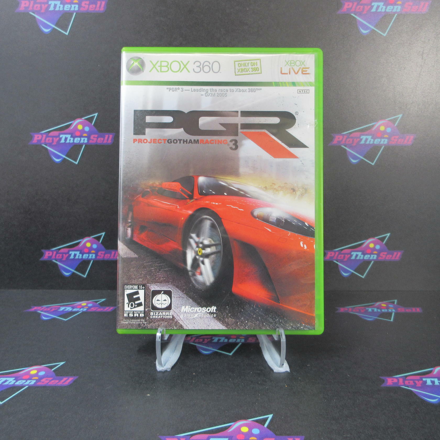 Project Gotham Racing 3 Xbox 360 DD Complete CIB - Very Good