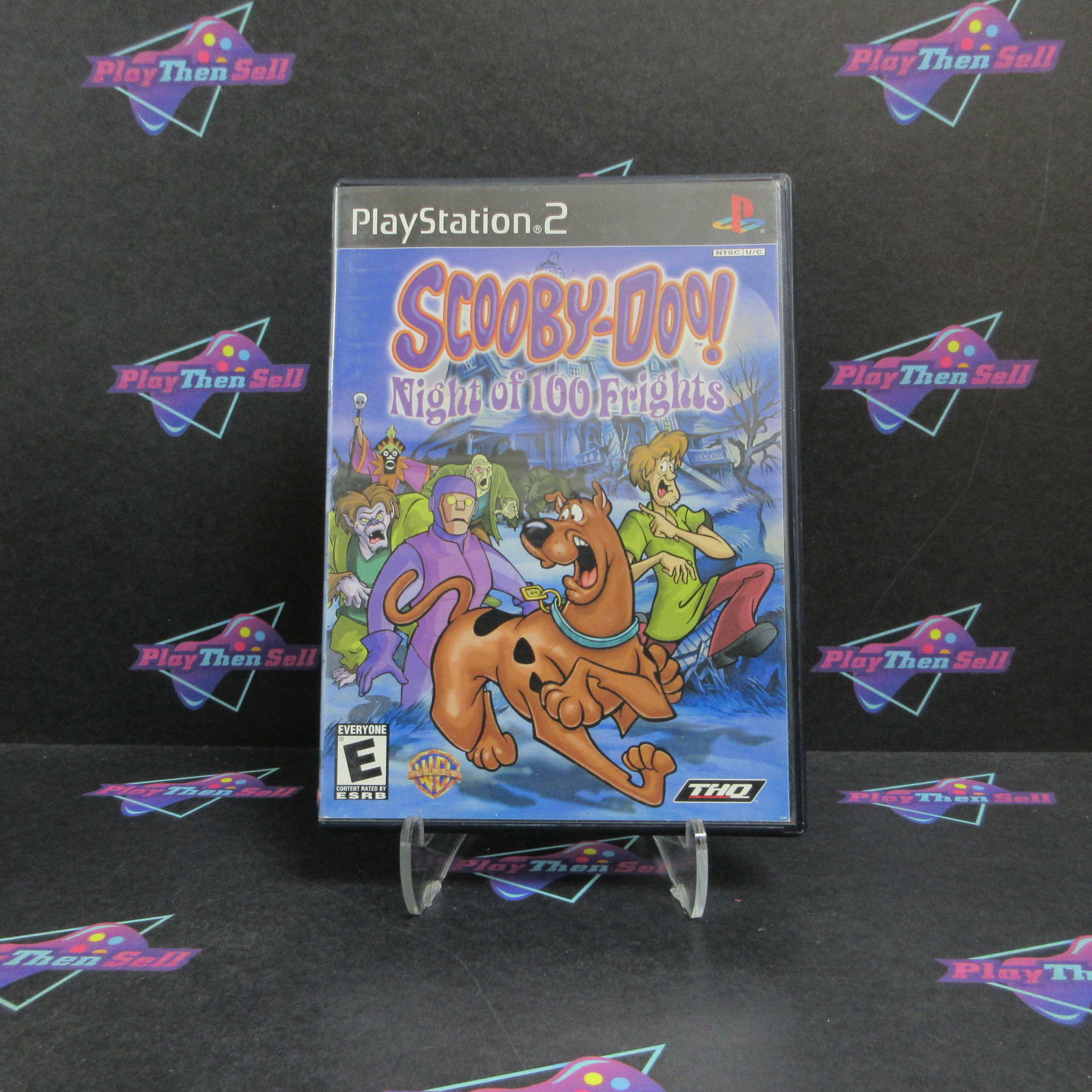 Scooby-Doo Night of 100 Frights PS2 PlayStation 2 DD Complete CIB - Very Good