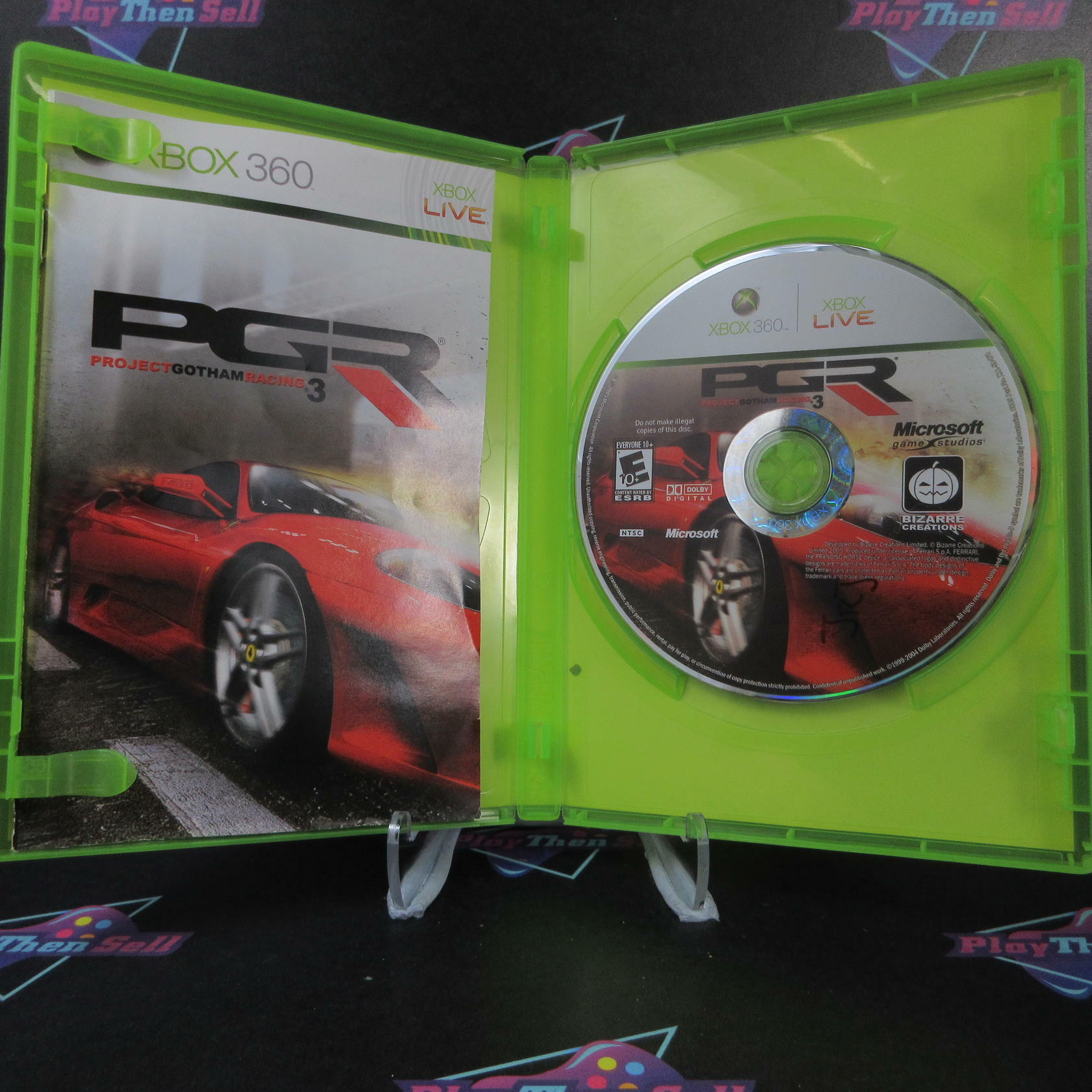 Project Gotham Racing 3 Xbox 360 DD Complete CIB - Very Good