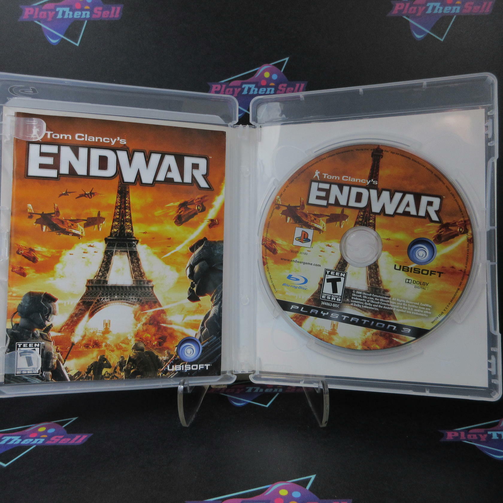 Tom Clancy's EndWar PS3 PlayStation 3 + Guide Complete - Excellent