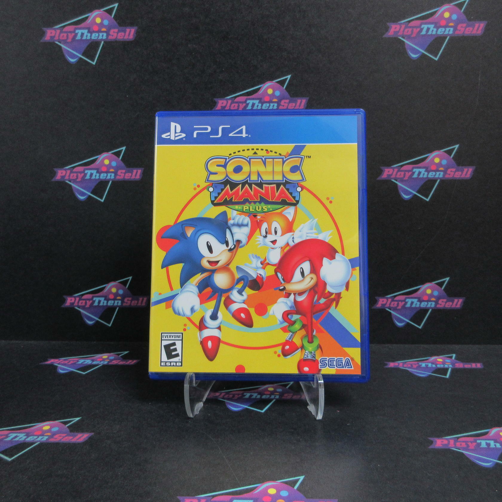 Sonic Mania Plus PS4 PlayStation 4 Complete - Excellent