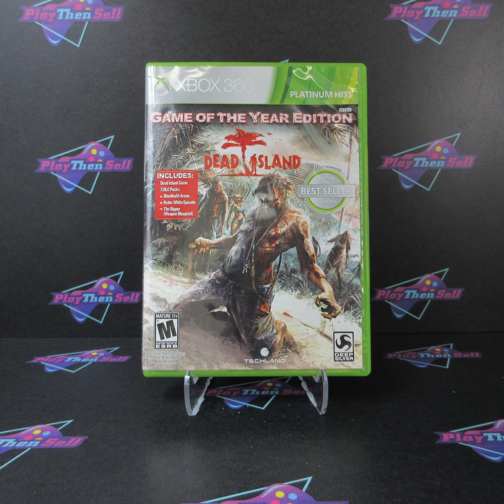 Dead Island GOTY PH Xbox 360 Black label Disc AD Complete - Very Good
