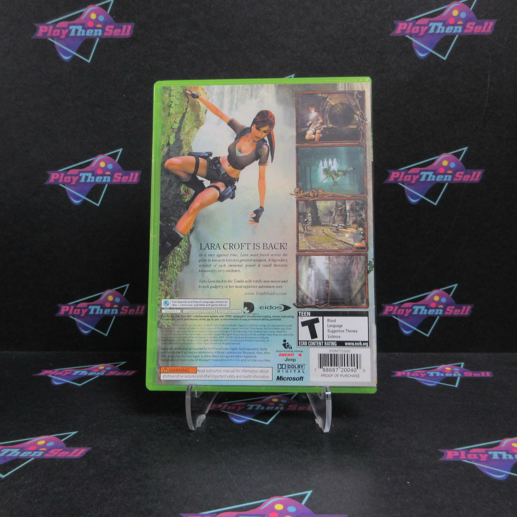 Lara Croft Tomb Raider Legend Xbox 360 - Very Good