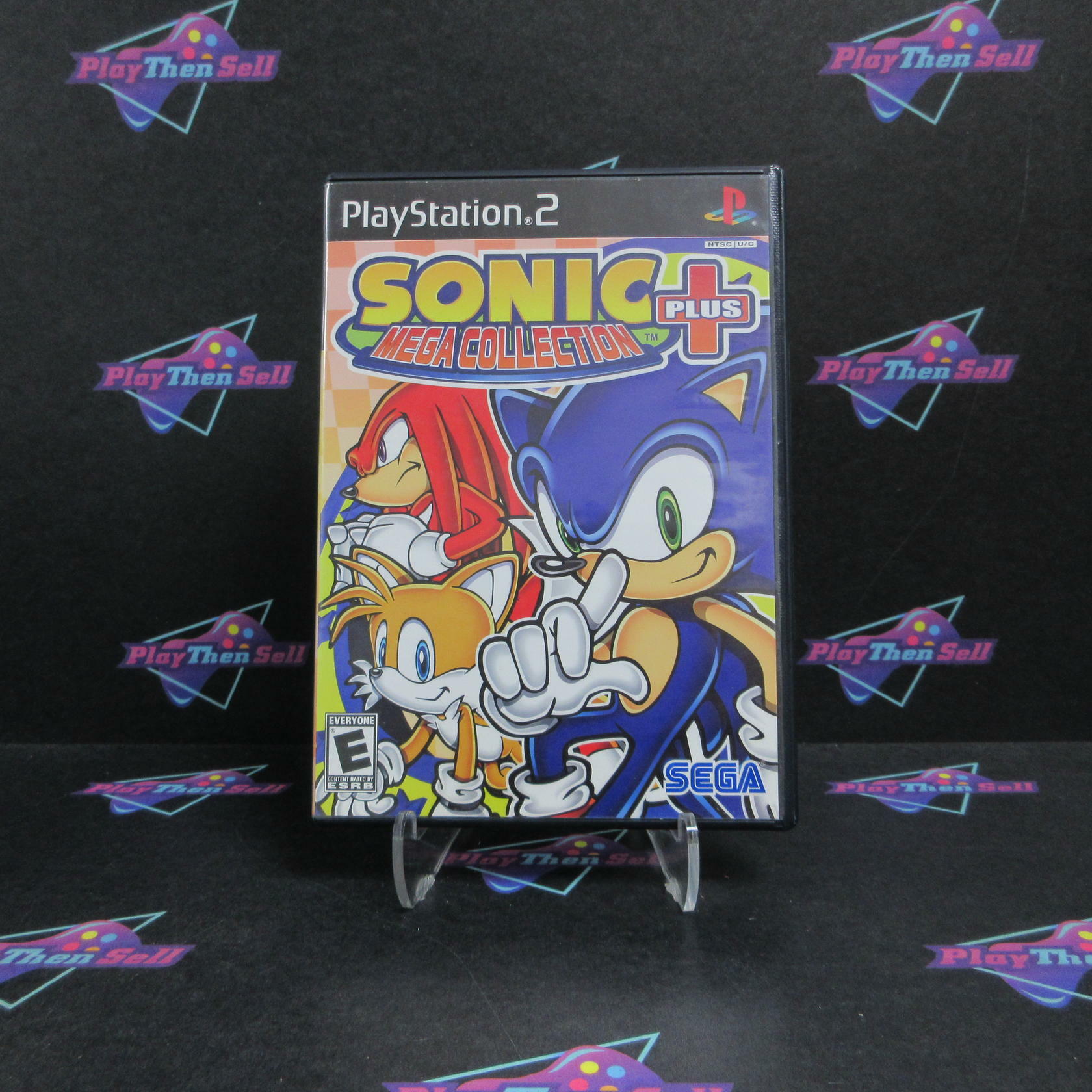 Sonic Mega Collection PS2 PlayStation 2 MD Complete CIB - Very Good