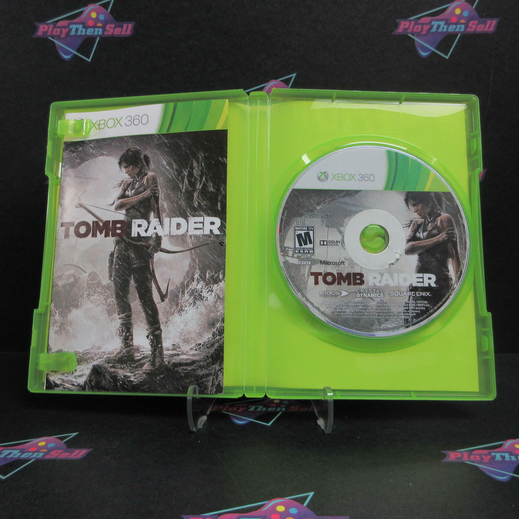 Tomb Raider Xbox 360 AD/DD Complete CIB - Very Good