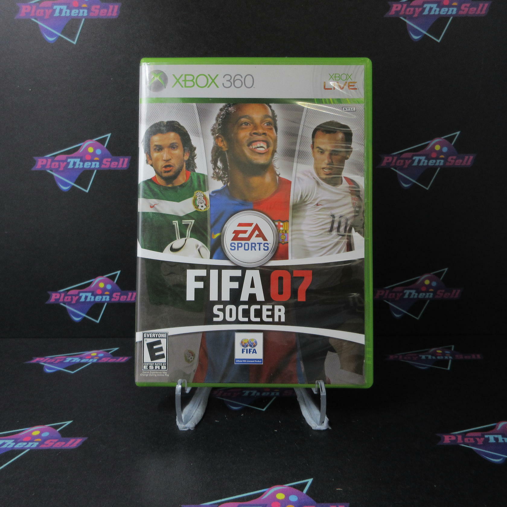 FIFA Soccer 07 Xbox 360 AD Complete CIB - Very Good