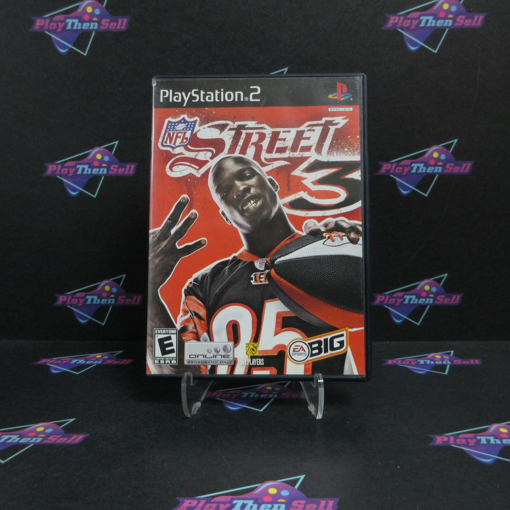 NFL Street 3 PS2 PlayStation 2 AD Complete CIB - Very Good