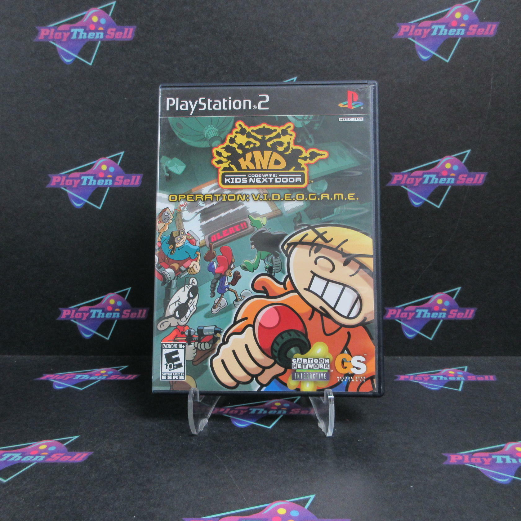 Codename Kids Next Door Operation V.I.D.E.O.G.A.M.E PS2 PlayStation 2 AD/NM - Very Good