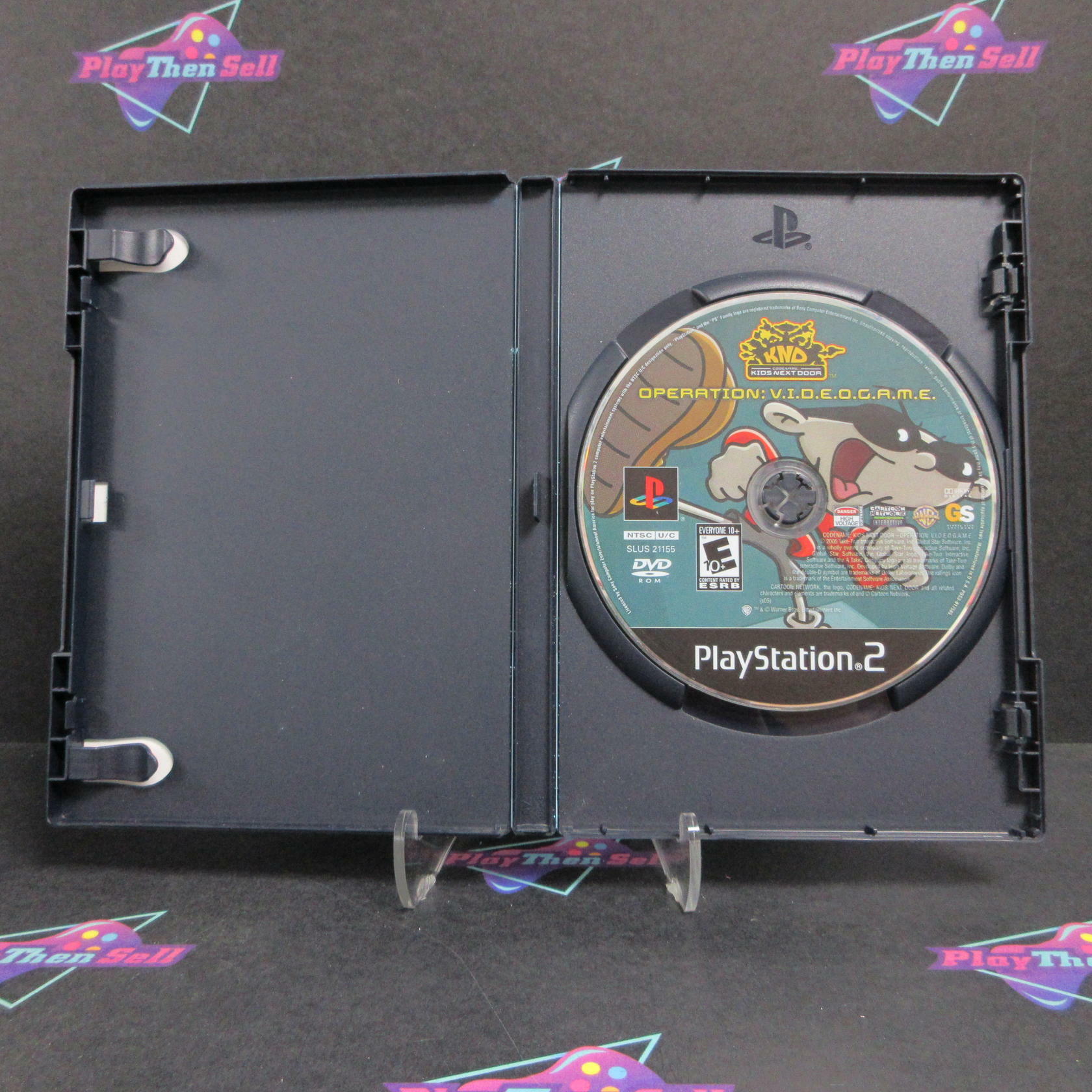 Codename Kids Next Door Operation V.I.D.E.O.G.A.M.E PS2 PlayStation 2 AD/NM - Very Good