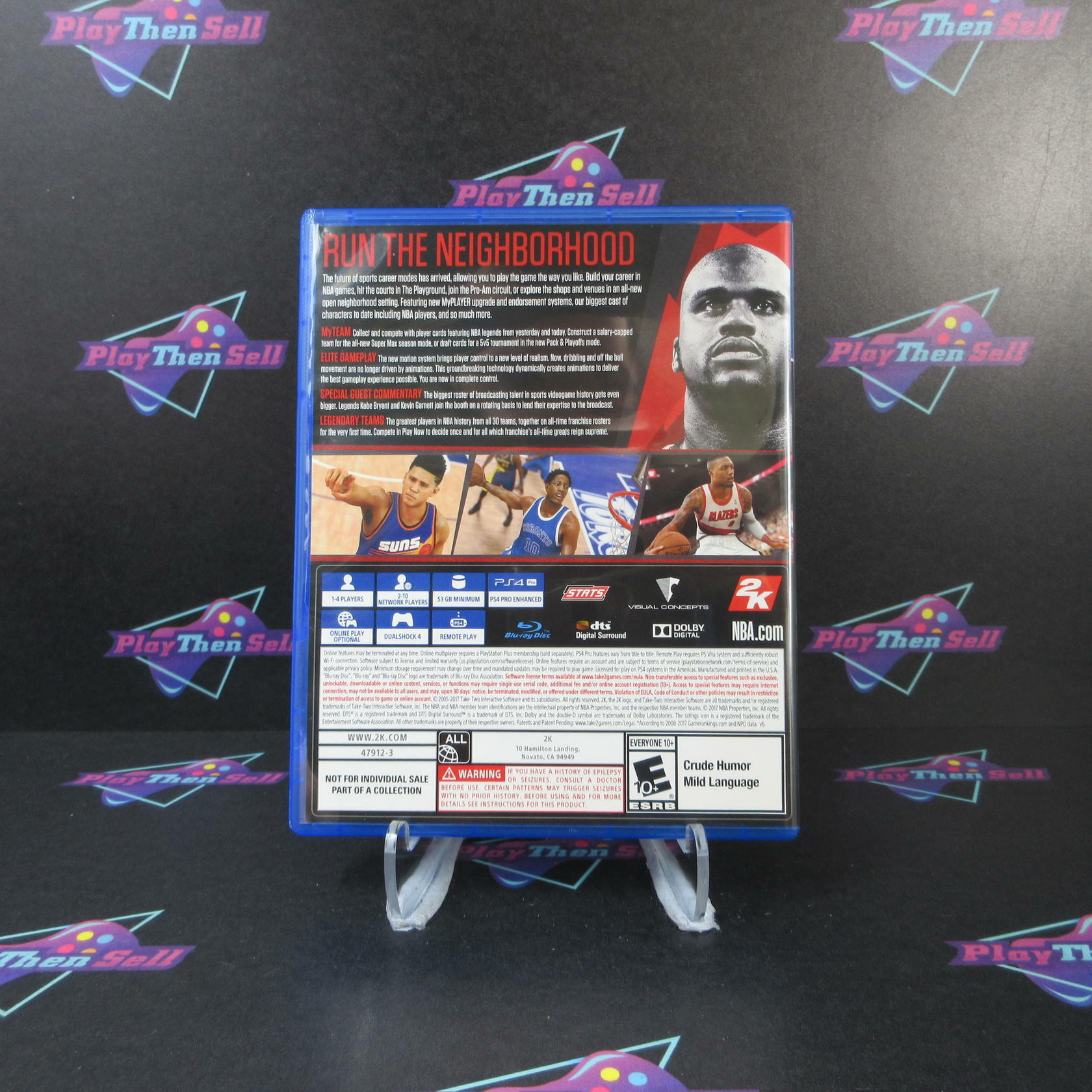 NBA 2K18 Legend Edition PS4 PlayStation 4 - Like New