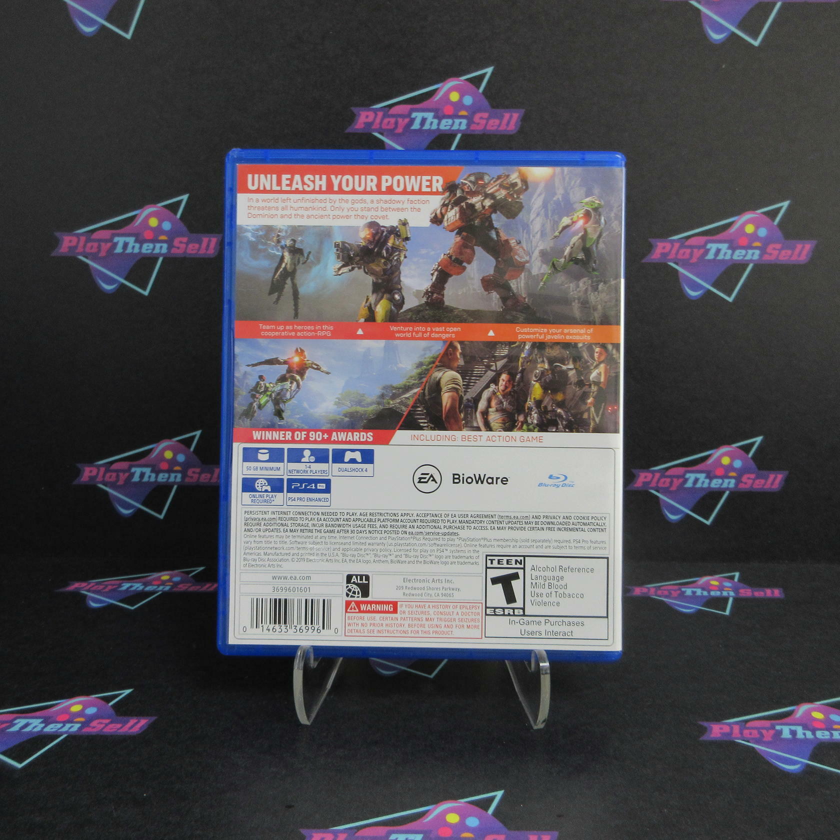 Anthem PS4 PlayStation 4 - Like New