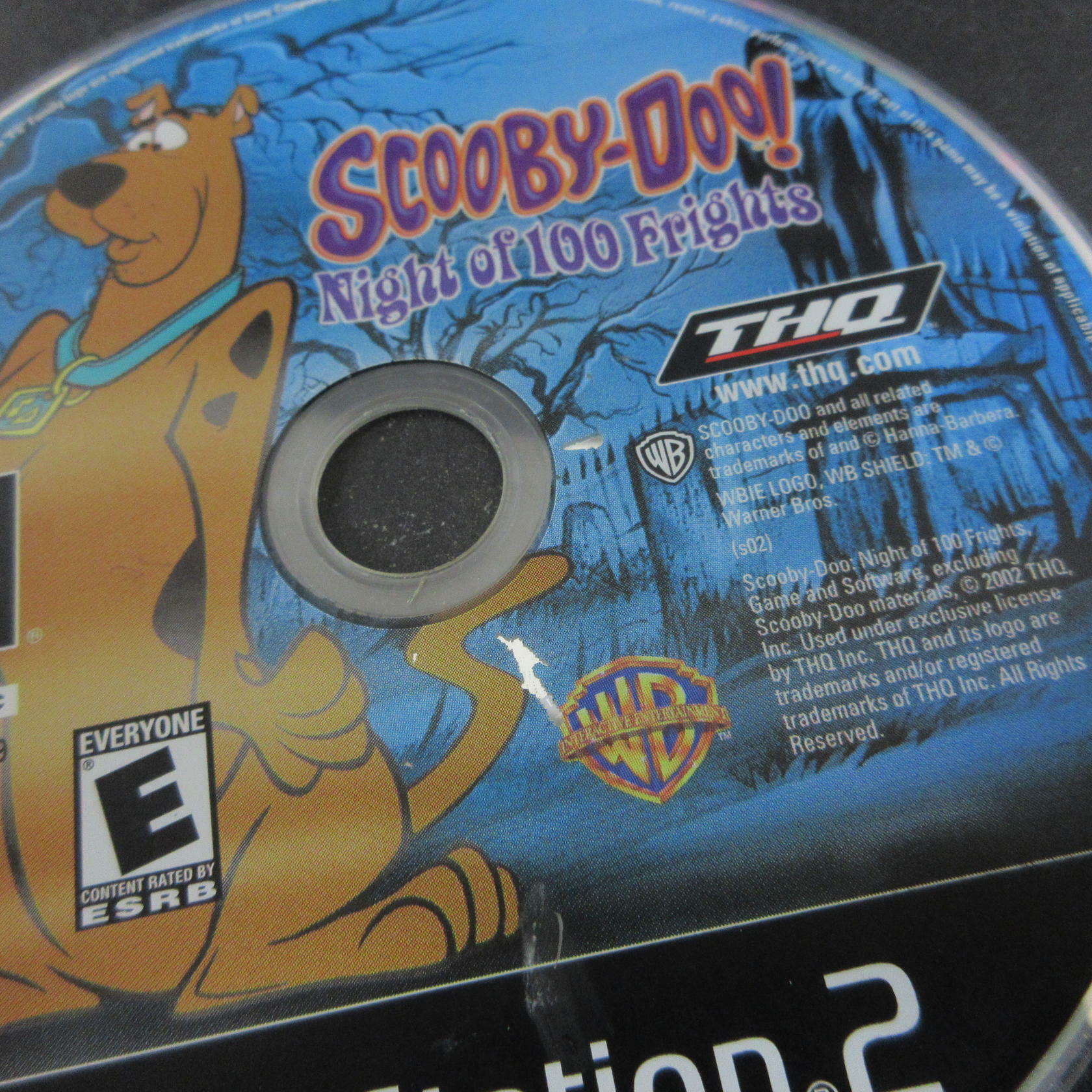 Scooby-Doo Night of 100 Frights PS2 PlayStation 2 DD Complete CIB - Very Good