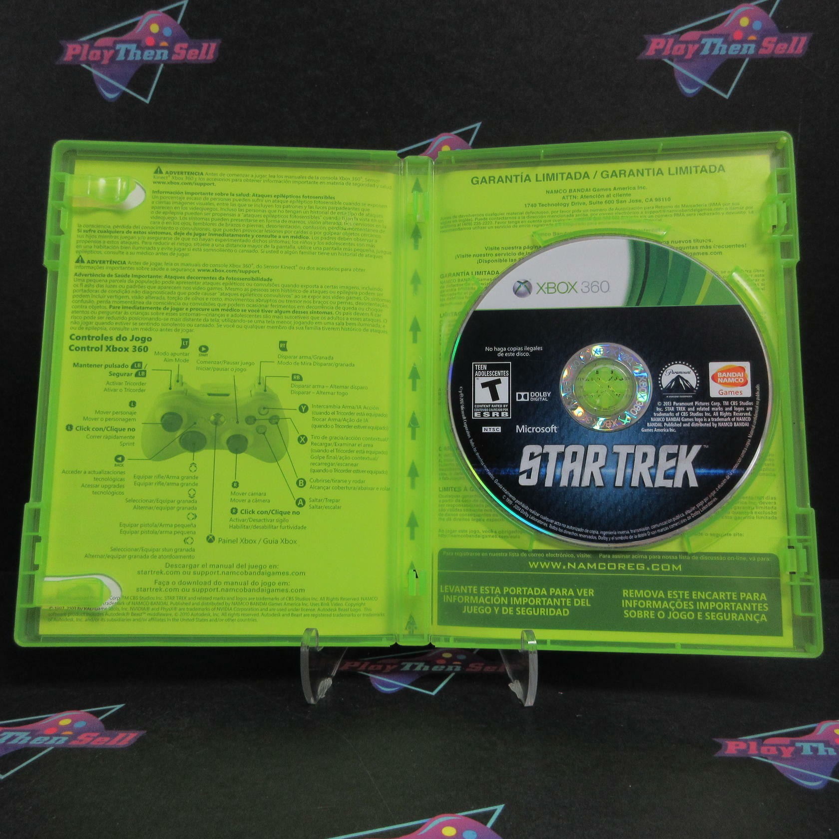 Star Trek Xbox 360 AD Complete CIB - Very Good
