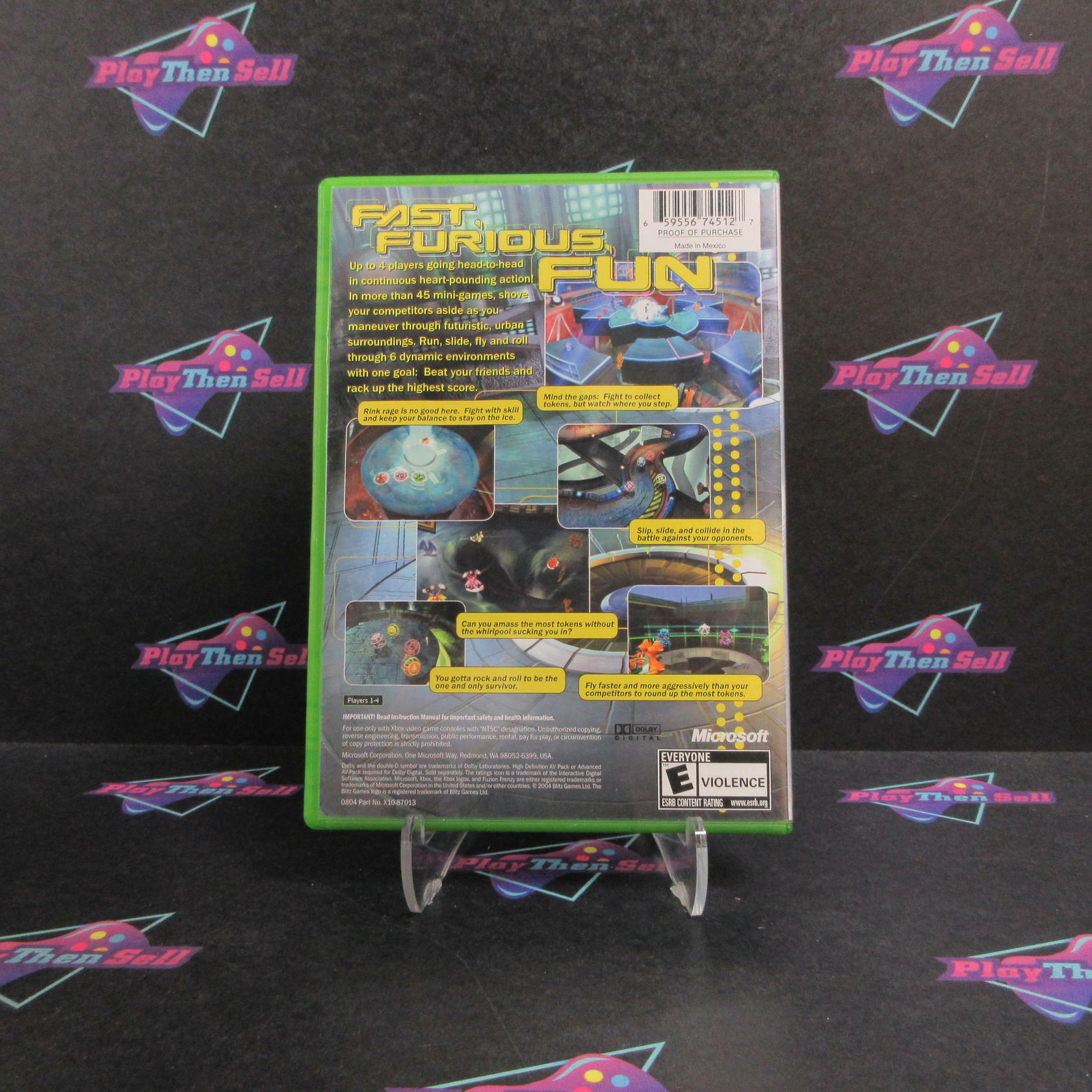 Fuzion Frenzy PH Xbox AD/NM - Very Good