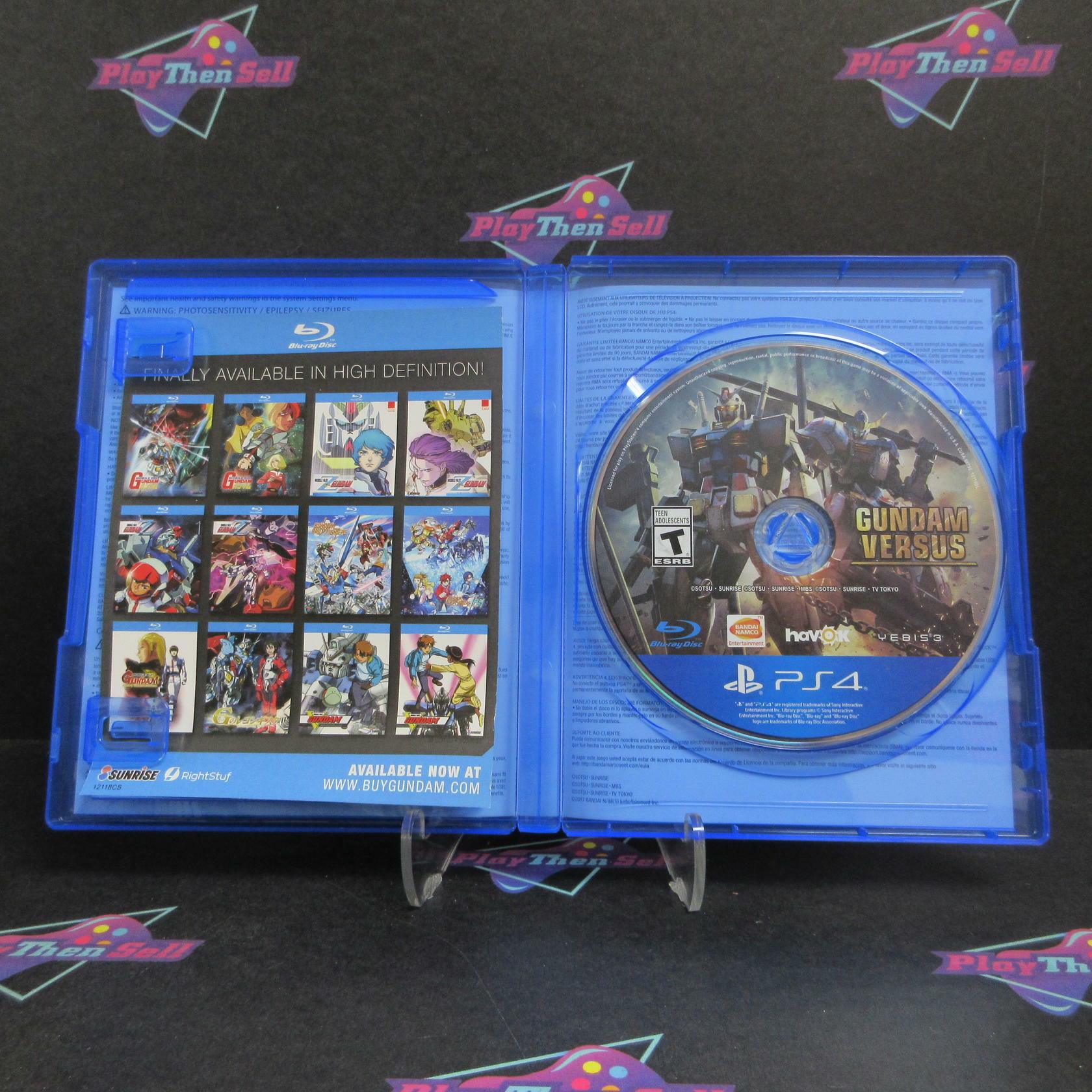 Gundam Versus PS4 PlayStation 4 Complete - Excellent