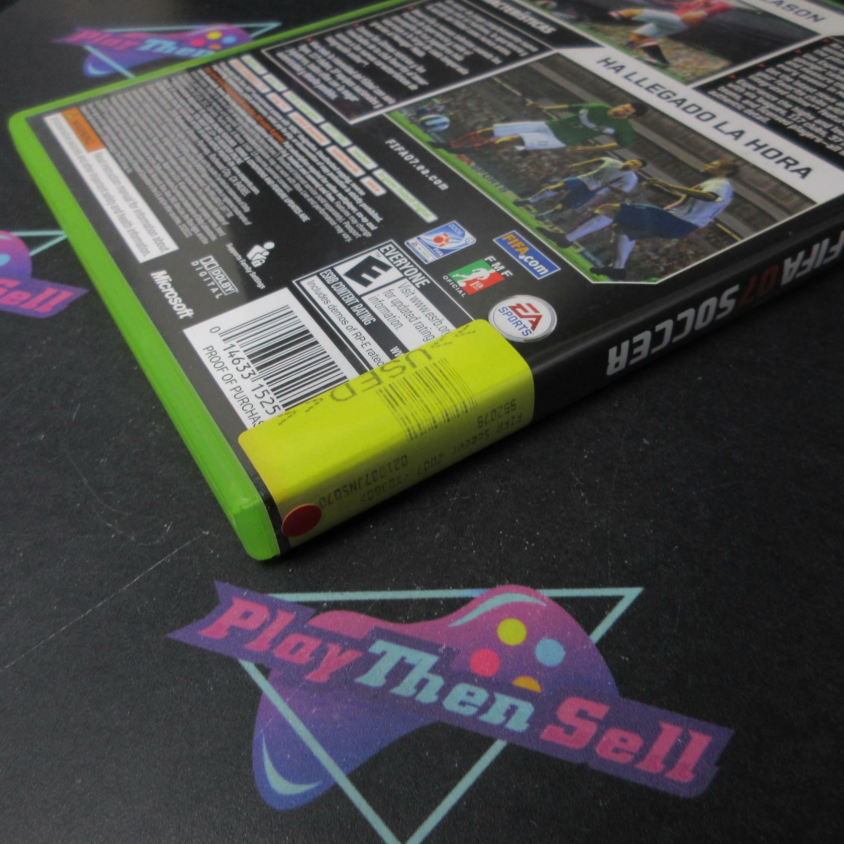 FIFA Soccer 07 Xbox 360 AD Complete CIB - Very Good