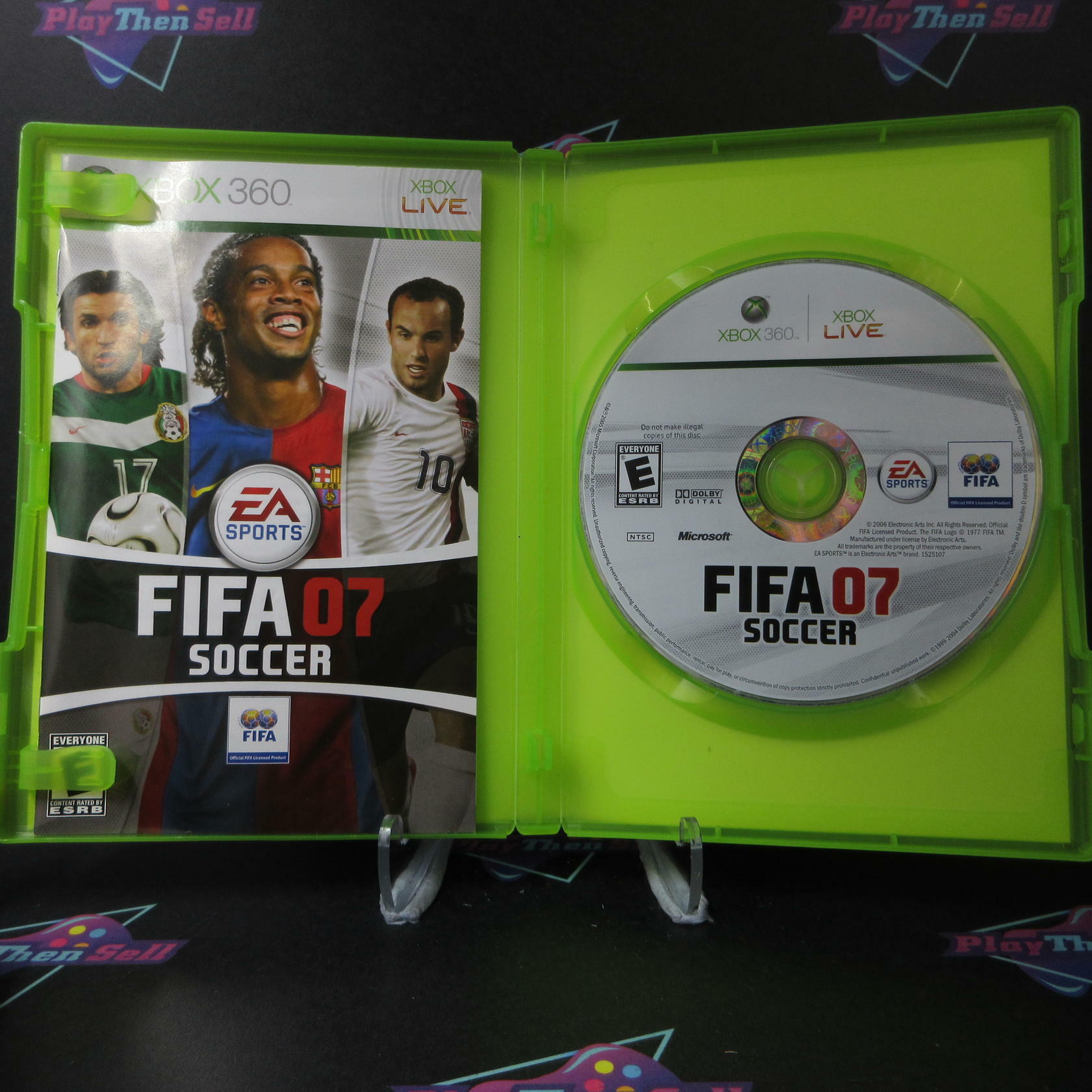 FIFA Soccer 07 Xbox 360 AD Complete CIB - Very Good
