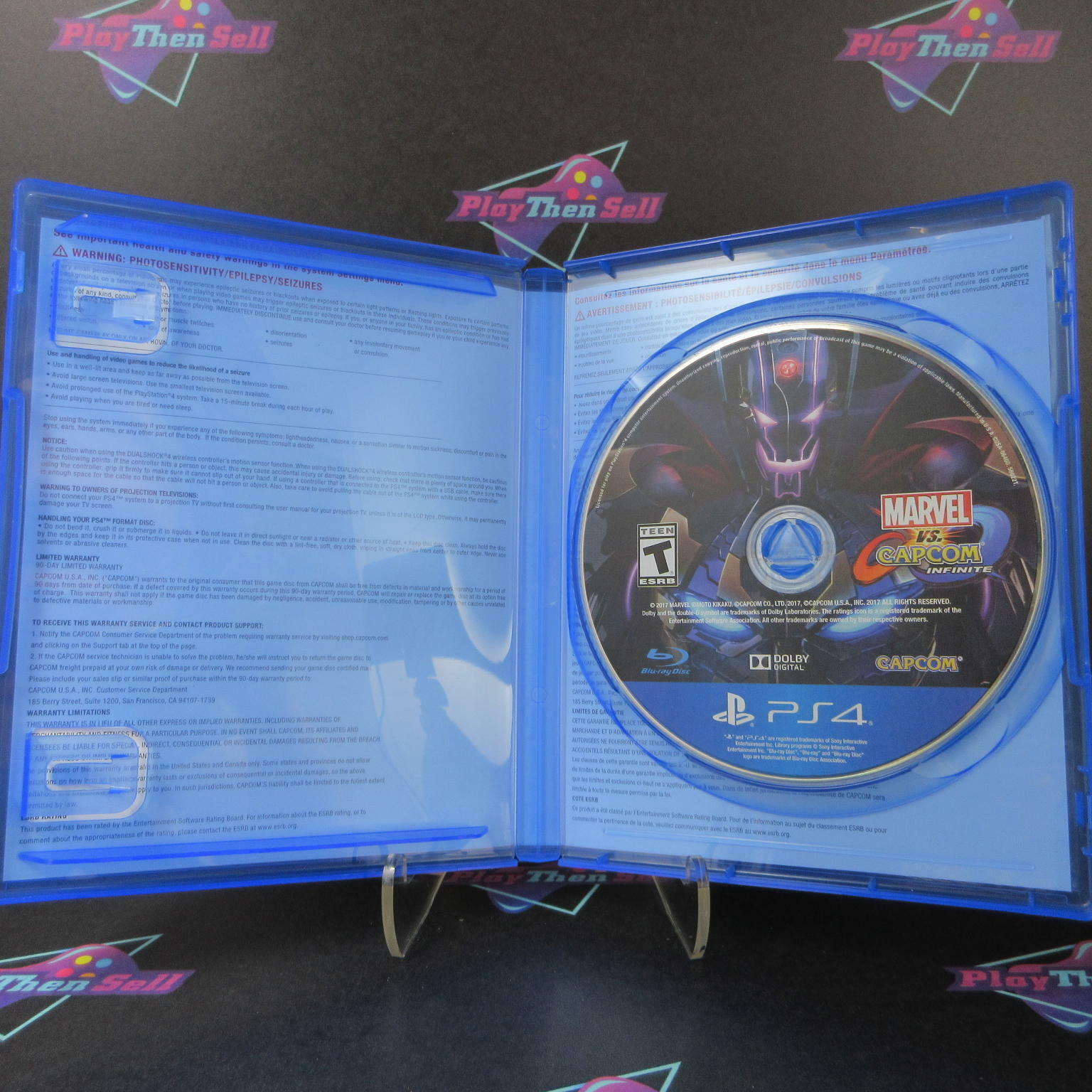 Marvel vs. Capcom Infinite PS4 PlayStation 4 Complete - Excellent