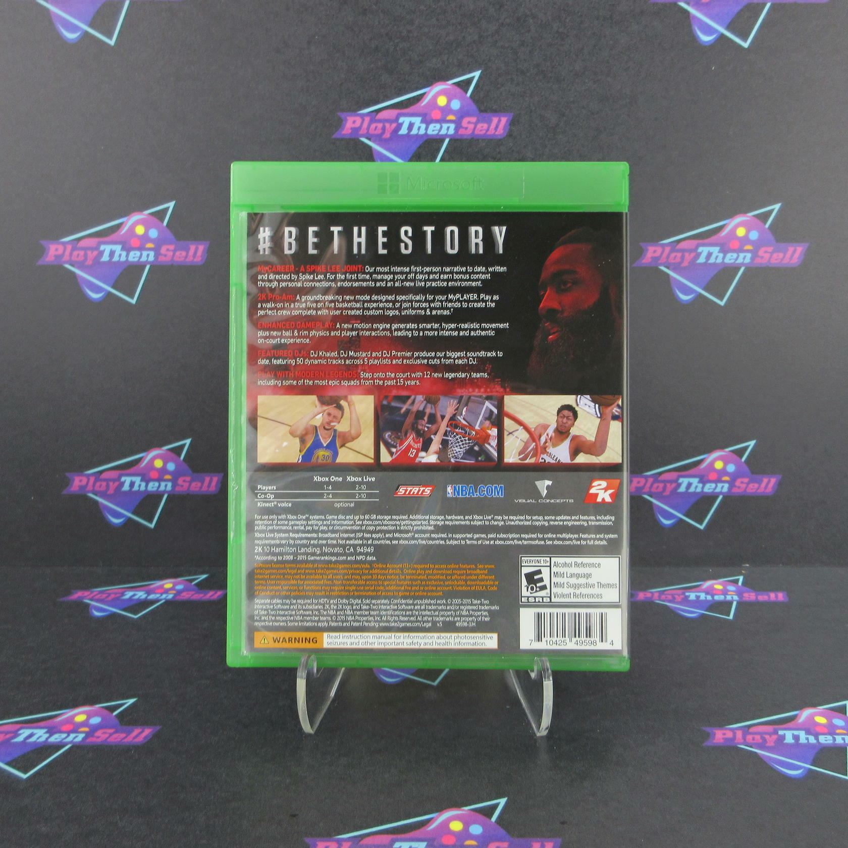 NBA 2K16 James Harden Xbox One Complete - Refurbished