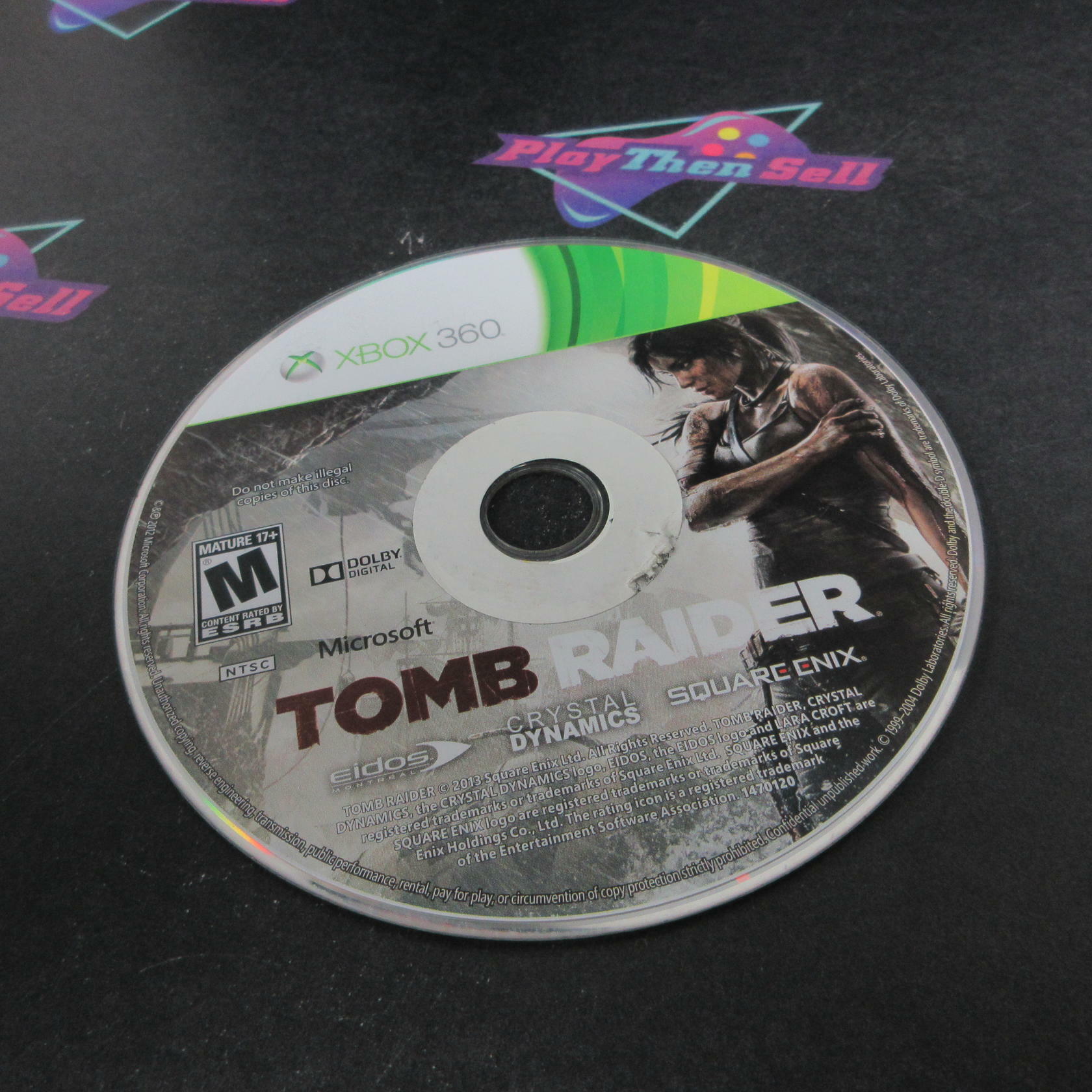 Tomb Raider Xbox 360 AD/DD Complete CIB - Very Good