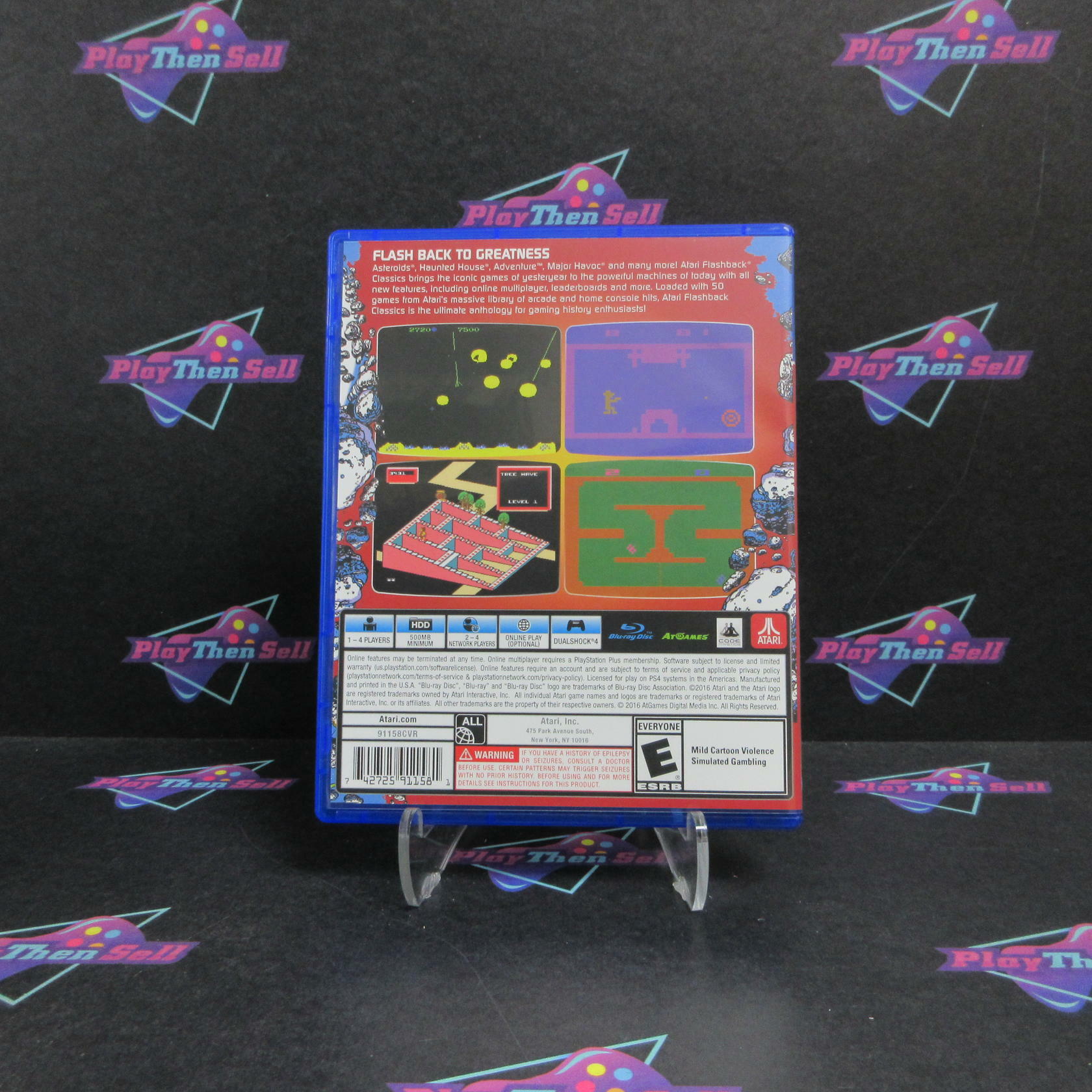 Atari Flashback Classics Vol. 2 PS4 PlayStation 4 Complete - Excellent